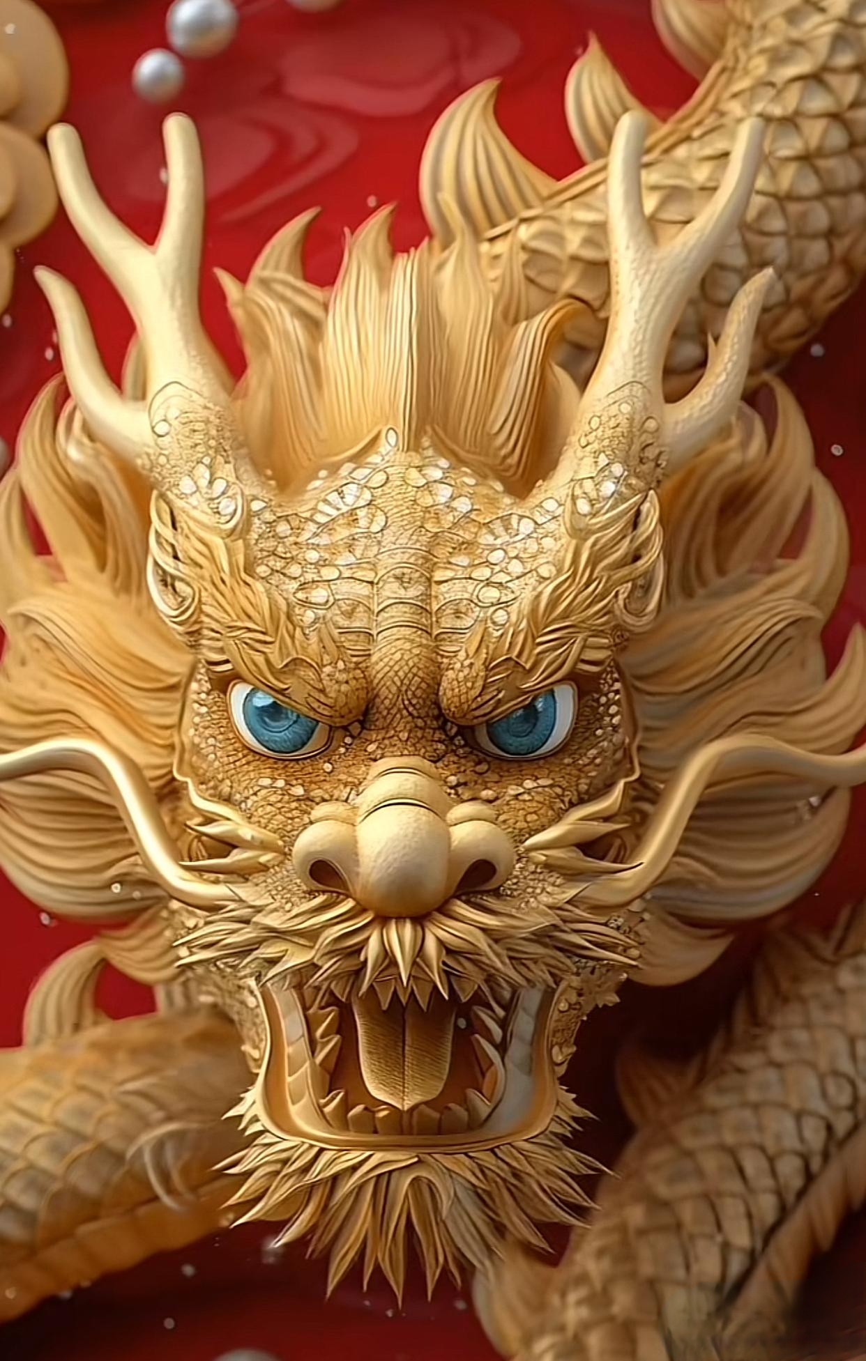 "愿我们都能如龙般坚强,不