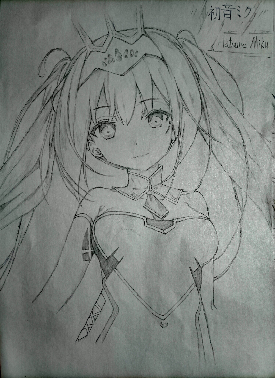 临摹3 初音公主殿下!