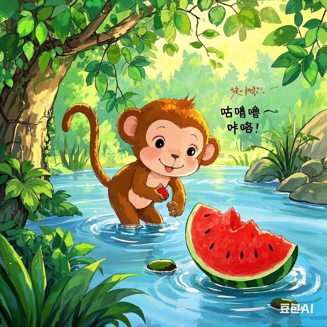 夏天踮着脚尖溜进森林,把太阳公公热得直冒汗珠,金灿灿