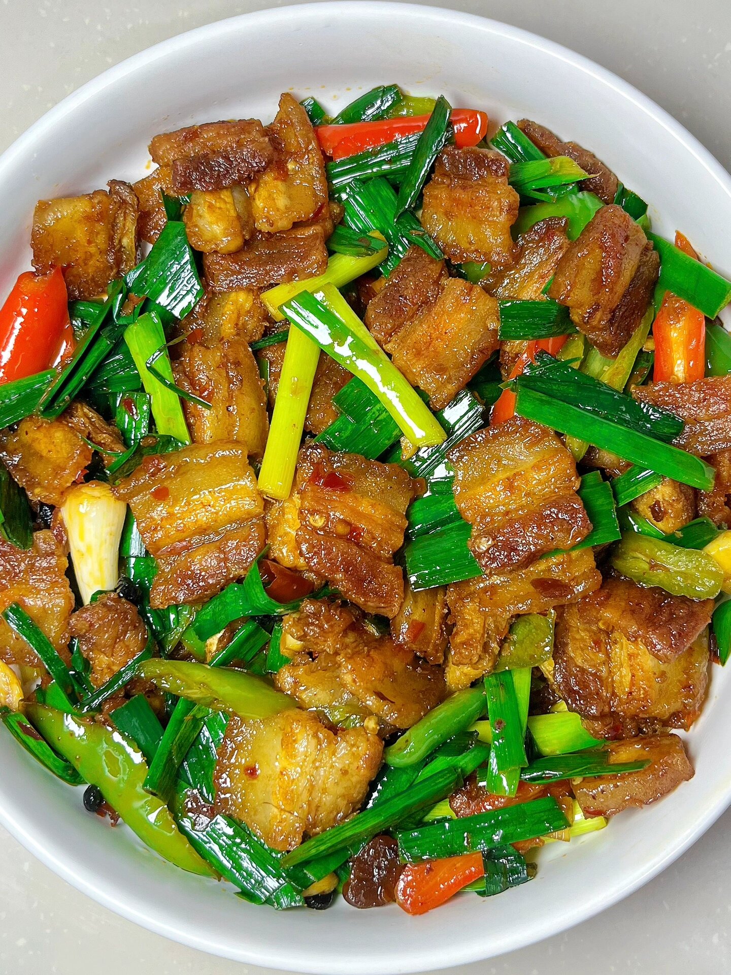 永远吃不腻的蒜苗回锅肉