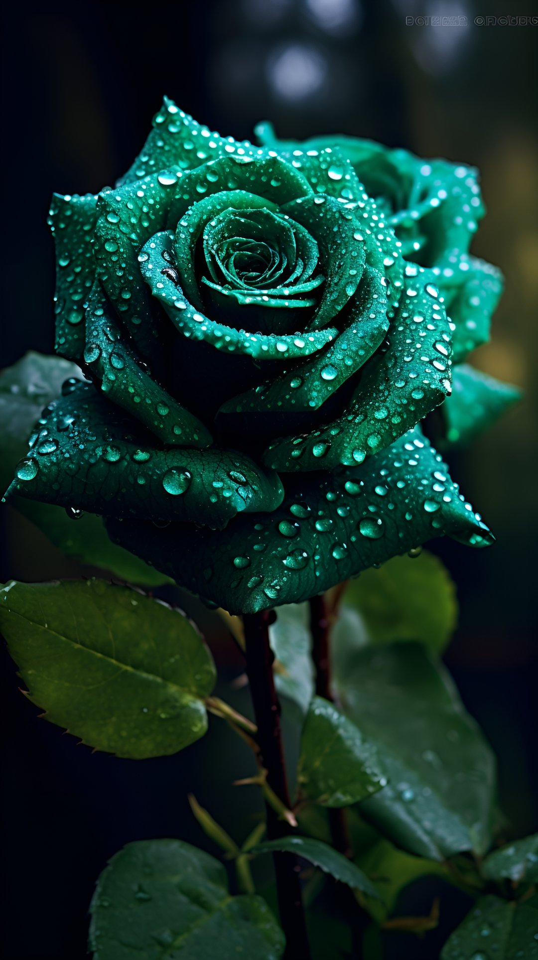 苏格兰绿玫瑰花语是憧憬爱情,青春永驻!