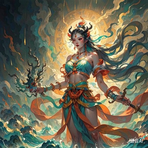 女魃止雨:旱神的力量与智慧