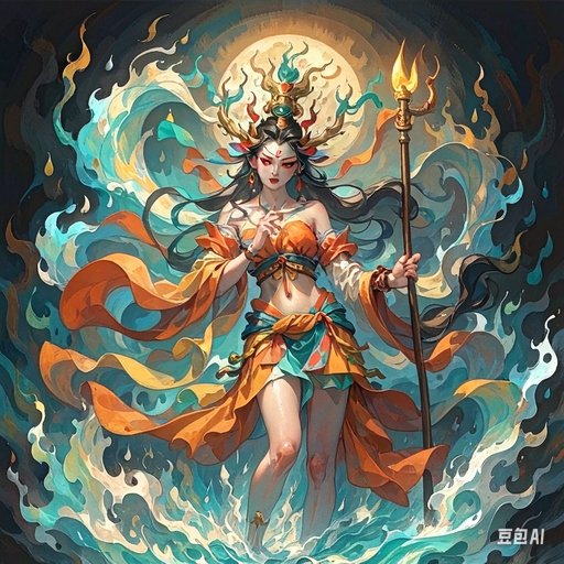 女魃止雨:旱神的力量与智慧