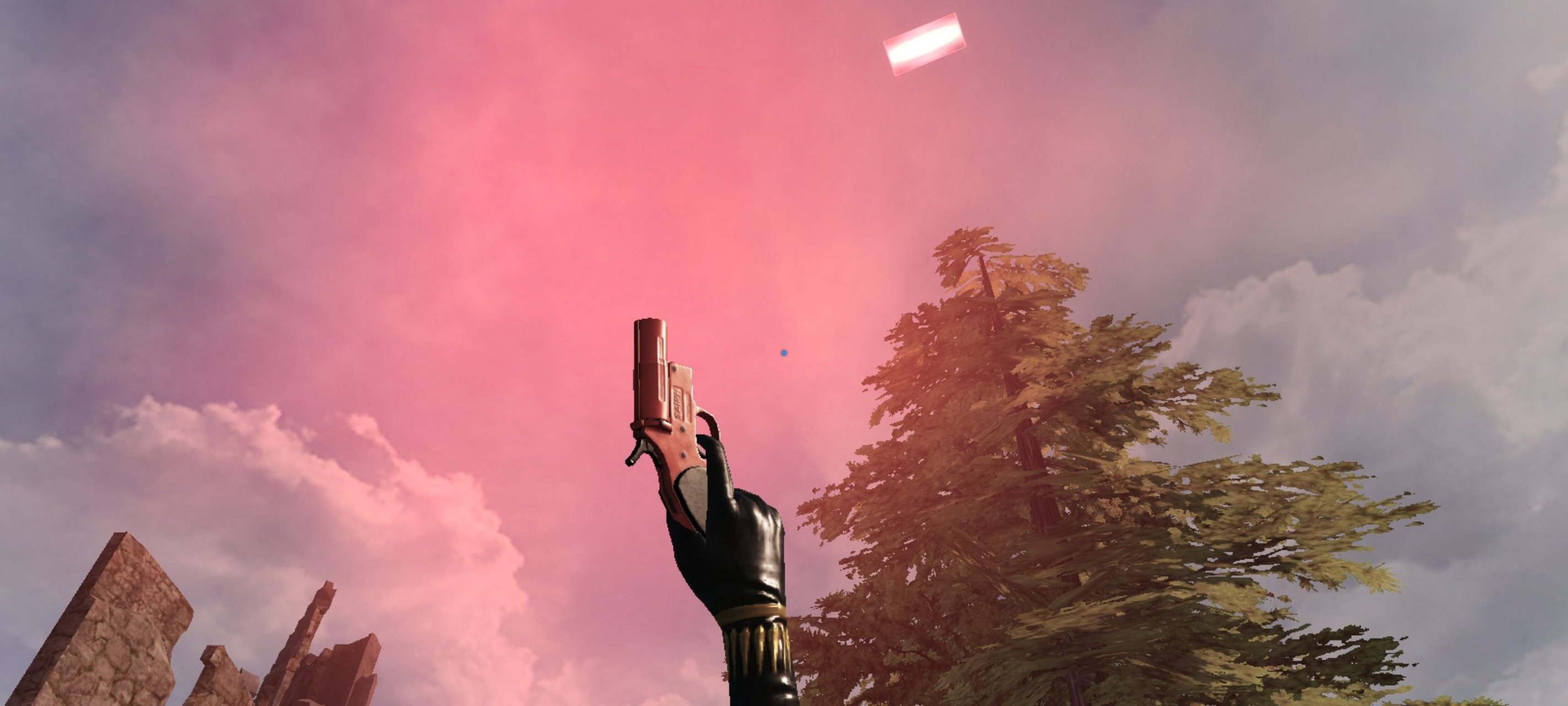 信号枪上的字母都清晰可见,光子太细心了(本大爷拒绝发原图会暴露位置