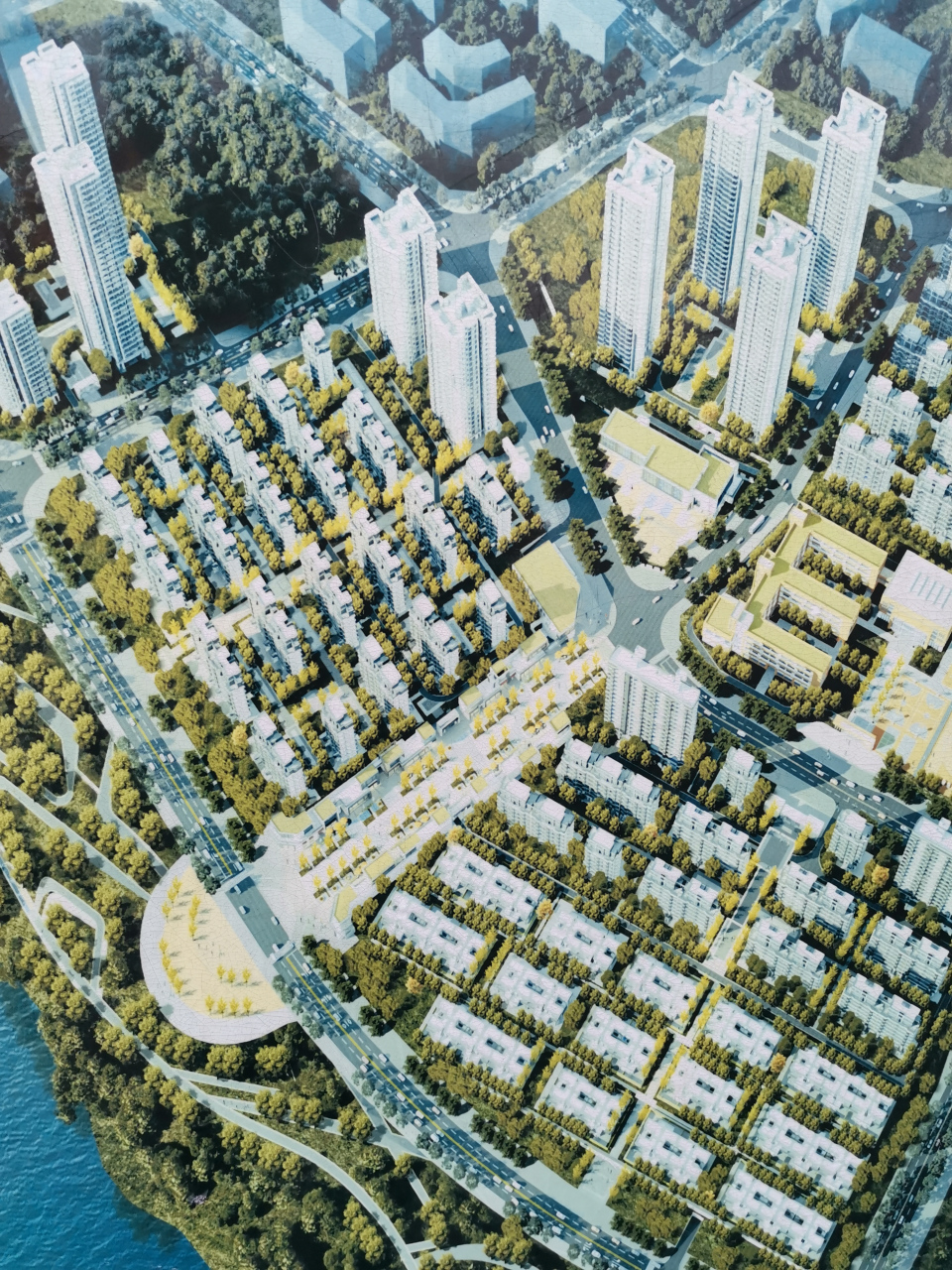 潼州府第规划图 重庆市潼南化工厂原址开发建设的房地产项目!