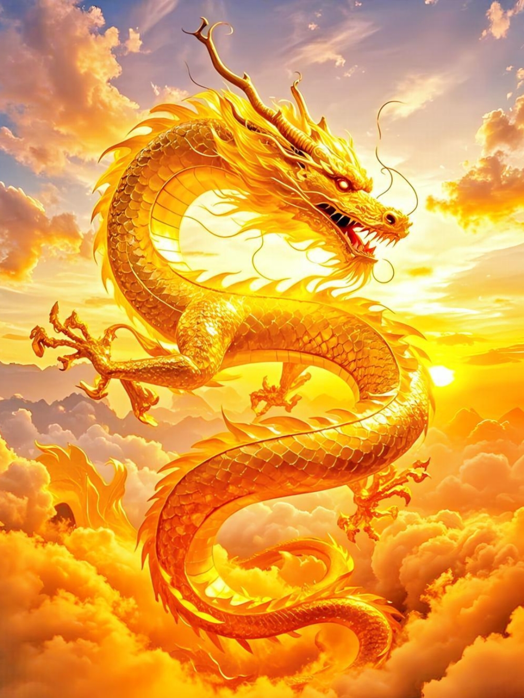 值此新岁,祥龙携富贵与吉祥翩然而至