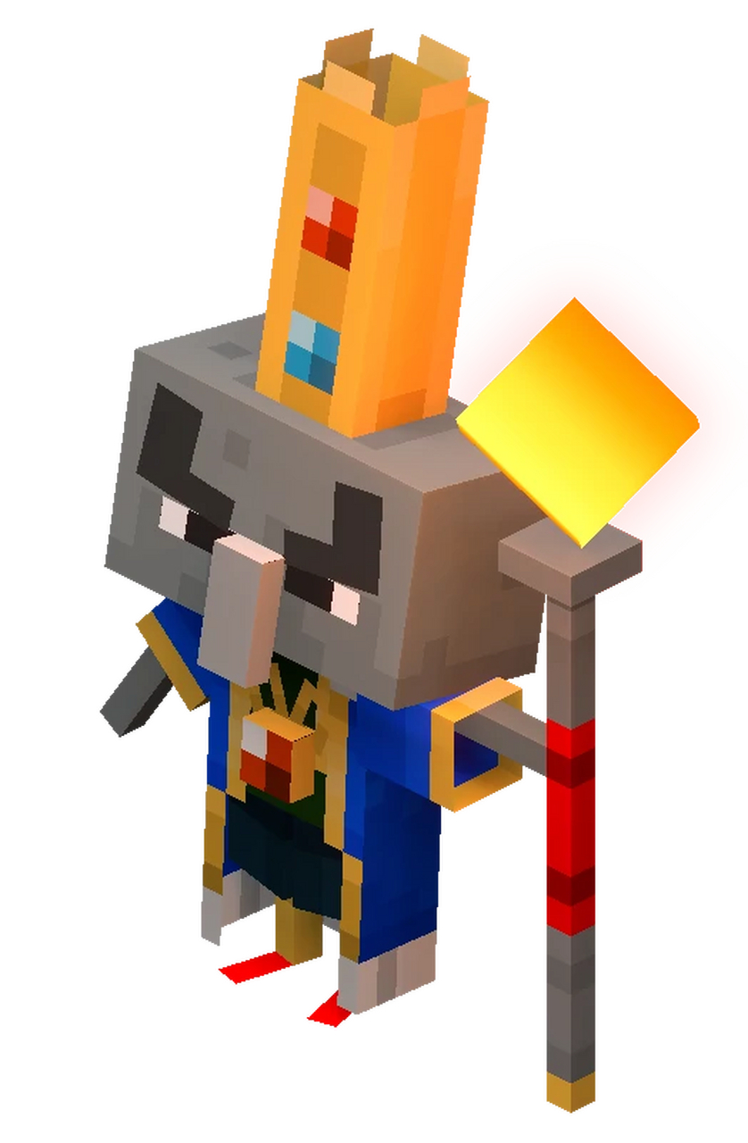 我的世界地下城灾厄村民概念 灾厄村民(illager)是一种生物族群,是奇