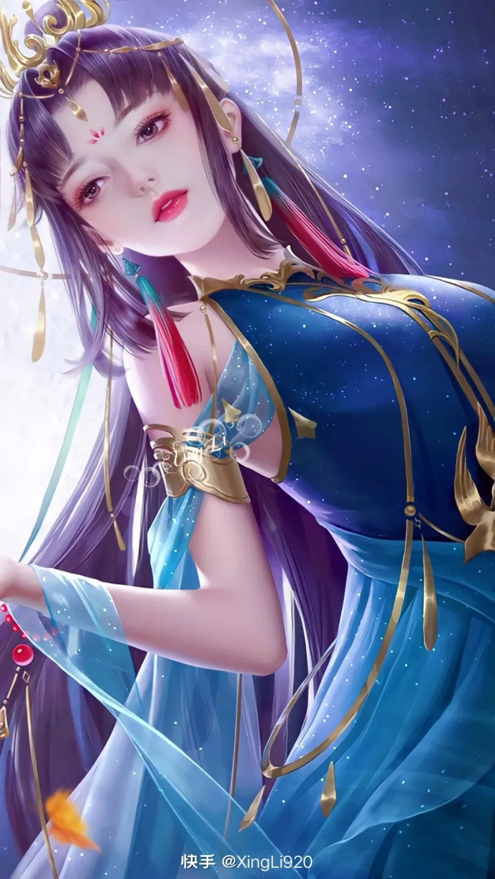 动漫美图# 二次元古风美少女动漫壁纸