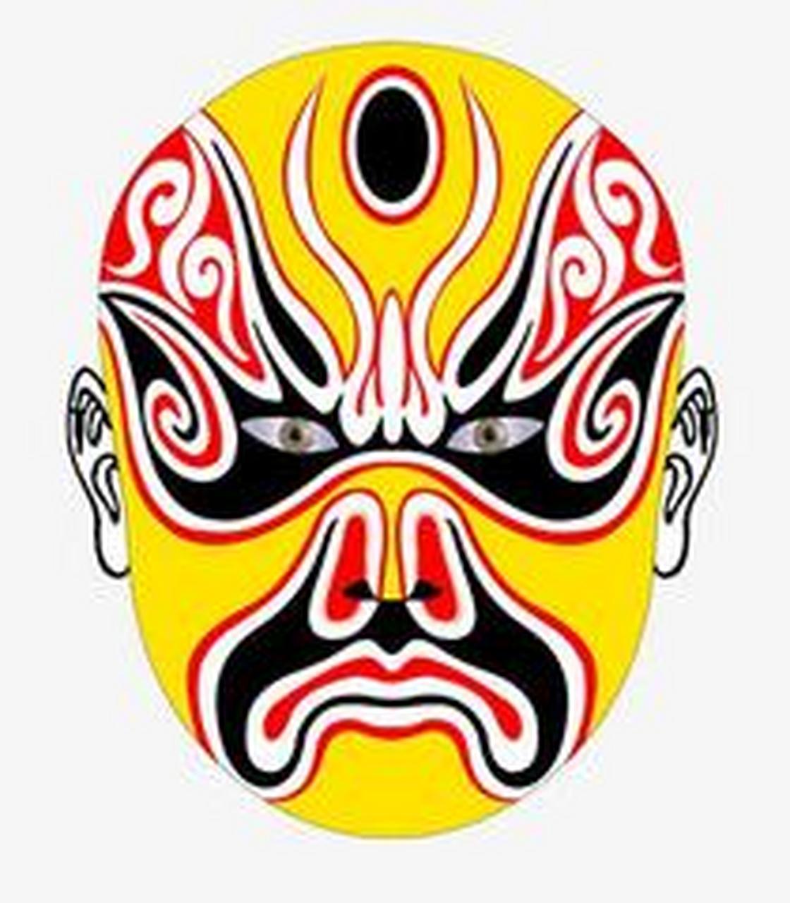 临   江   仙 变脸  川剧脸谱噪多年,喜怒哀乐变颜.