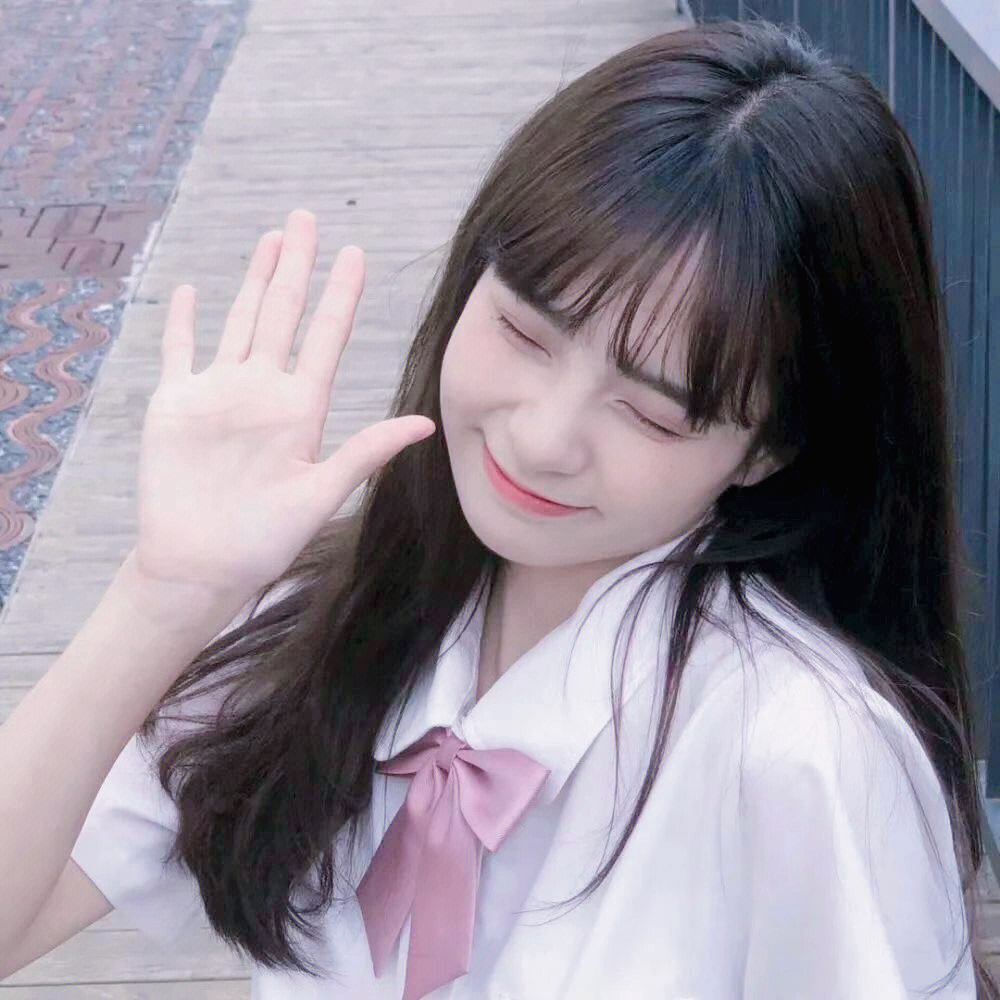 可爱的真人头像,可拿,调了滤镜原图评论区