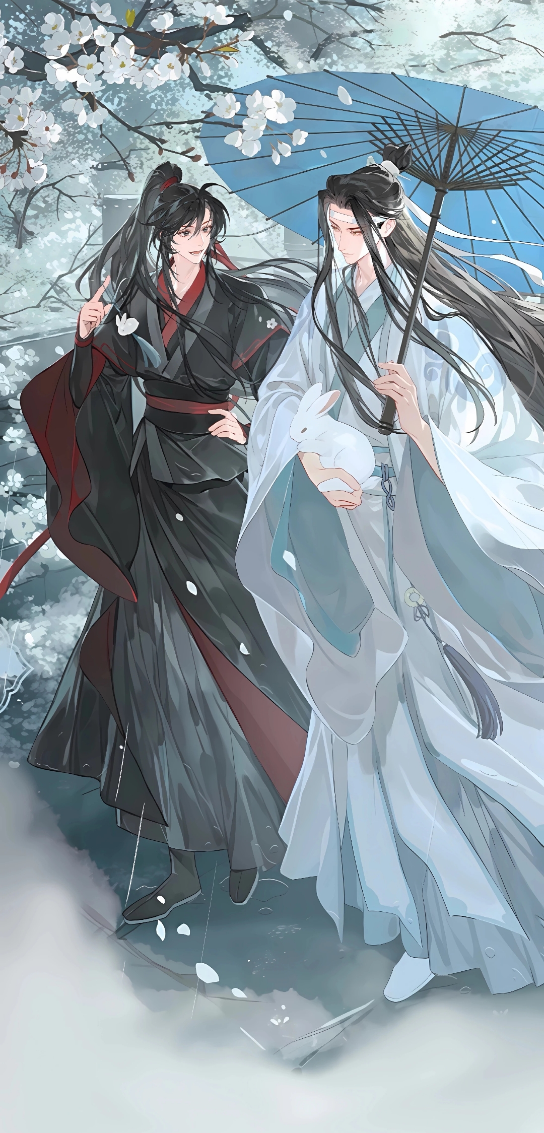 《魔道祖师》七周年高清海报壁纸 #魏无羡蓝忘机# #墨香铜臭#魔道祖师