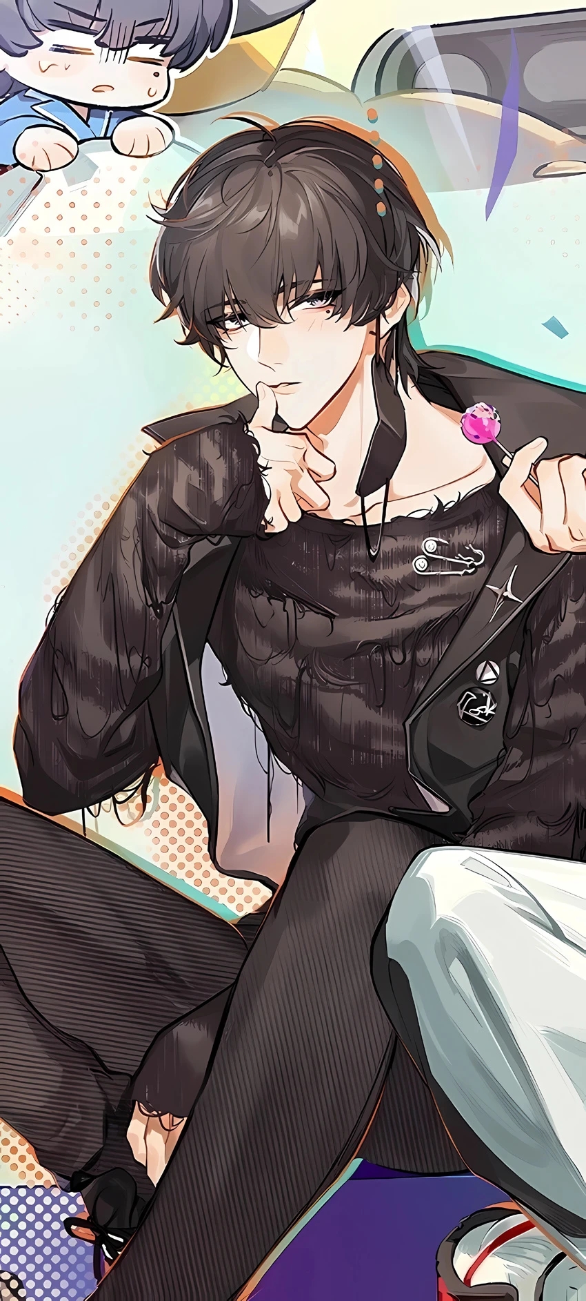 伪装学渣精美新图#贺朝谢俞