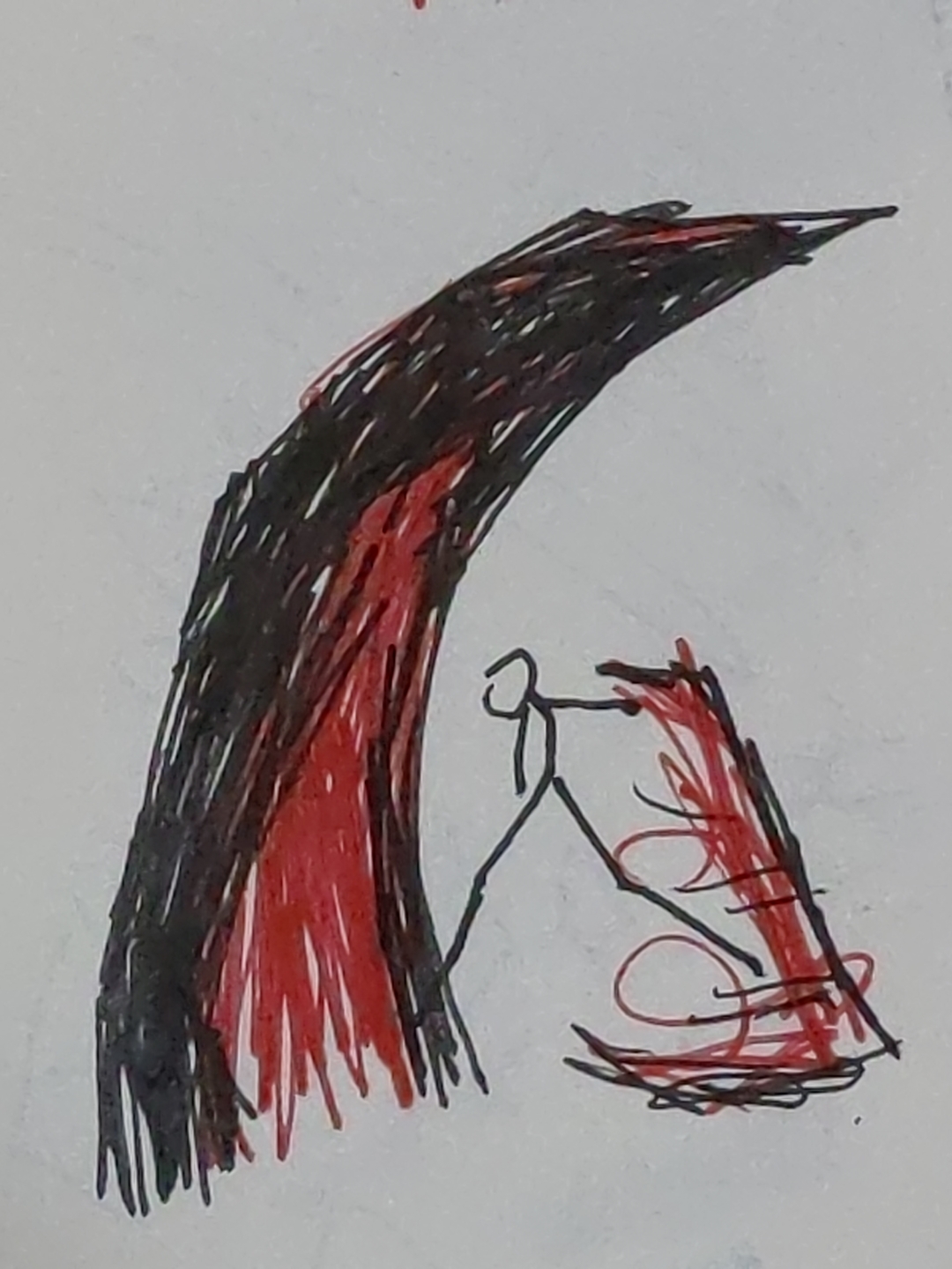 火柴人教学,火柴人剑影画法,画的不好不喜勿喷