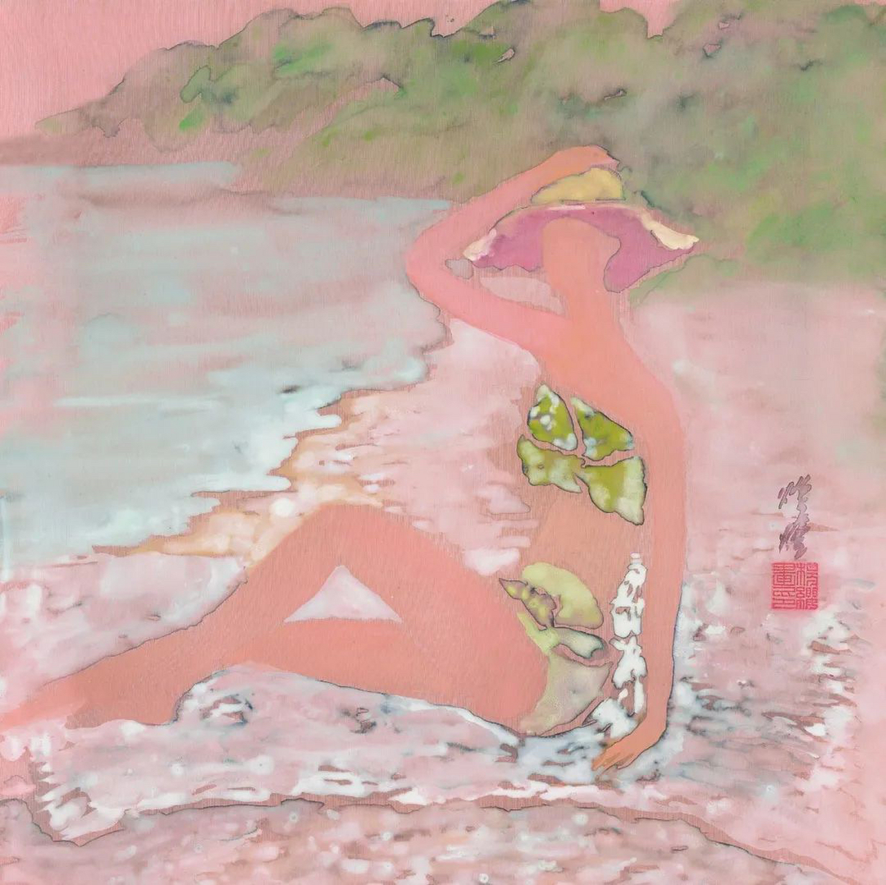 "意·幻"鸥洋,杨缨双人展扬缨部分作品欣赏  来源:中国书法家画家网