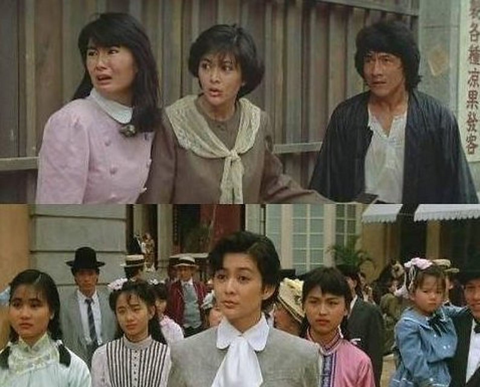 1987年,拍摄《a计划2》的时候.