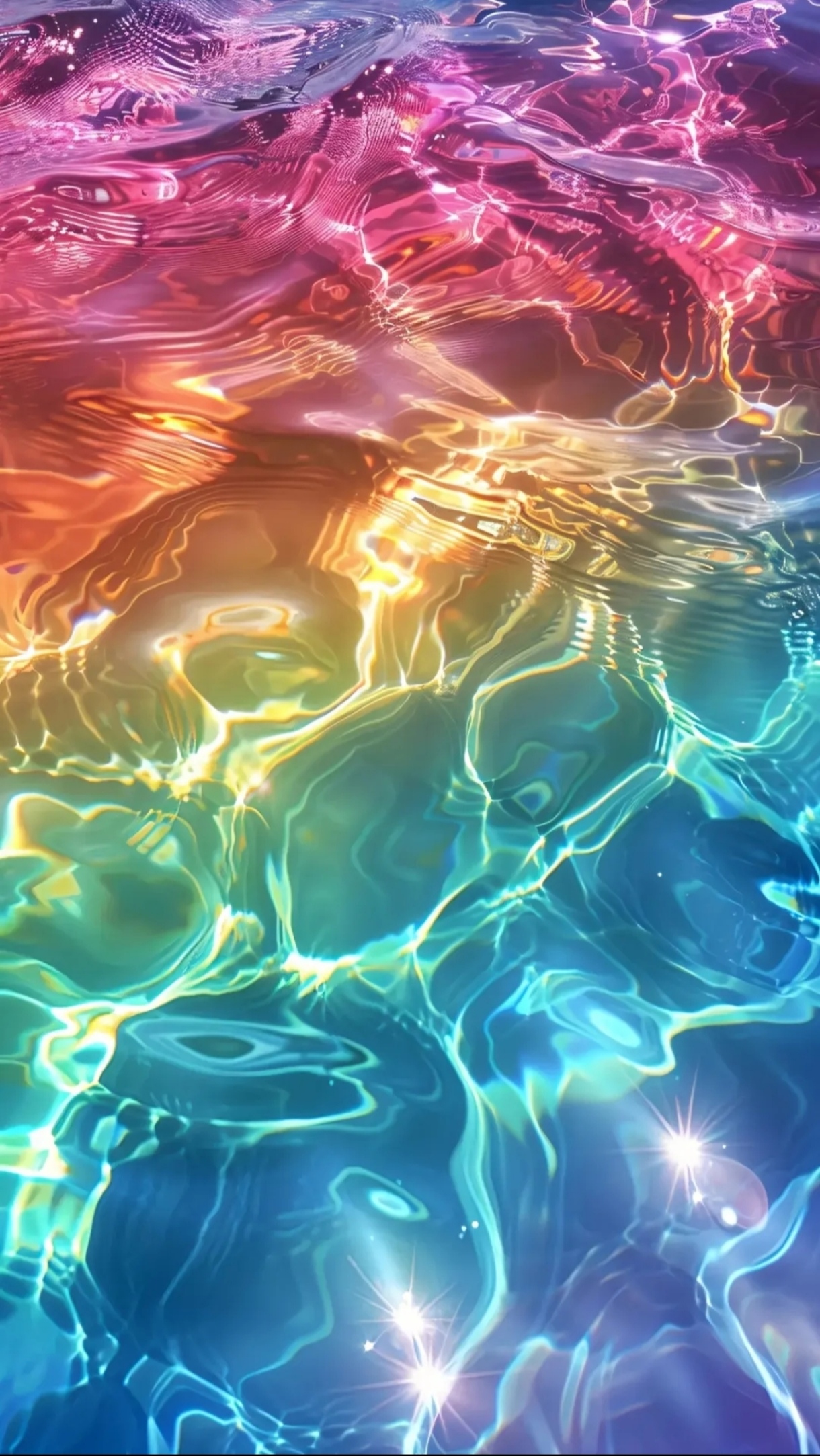 水花四溅,清新脱俗,宛如梦境