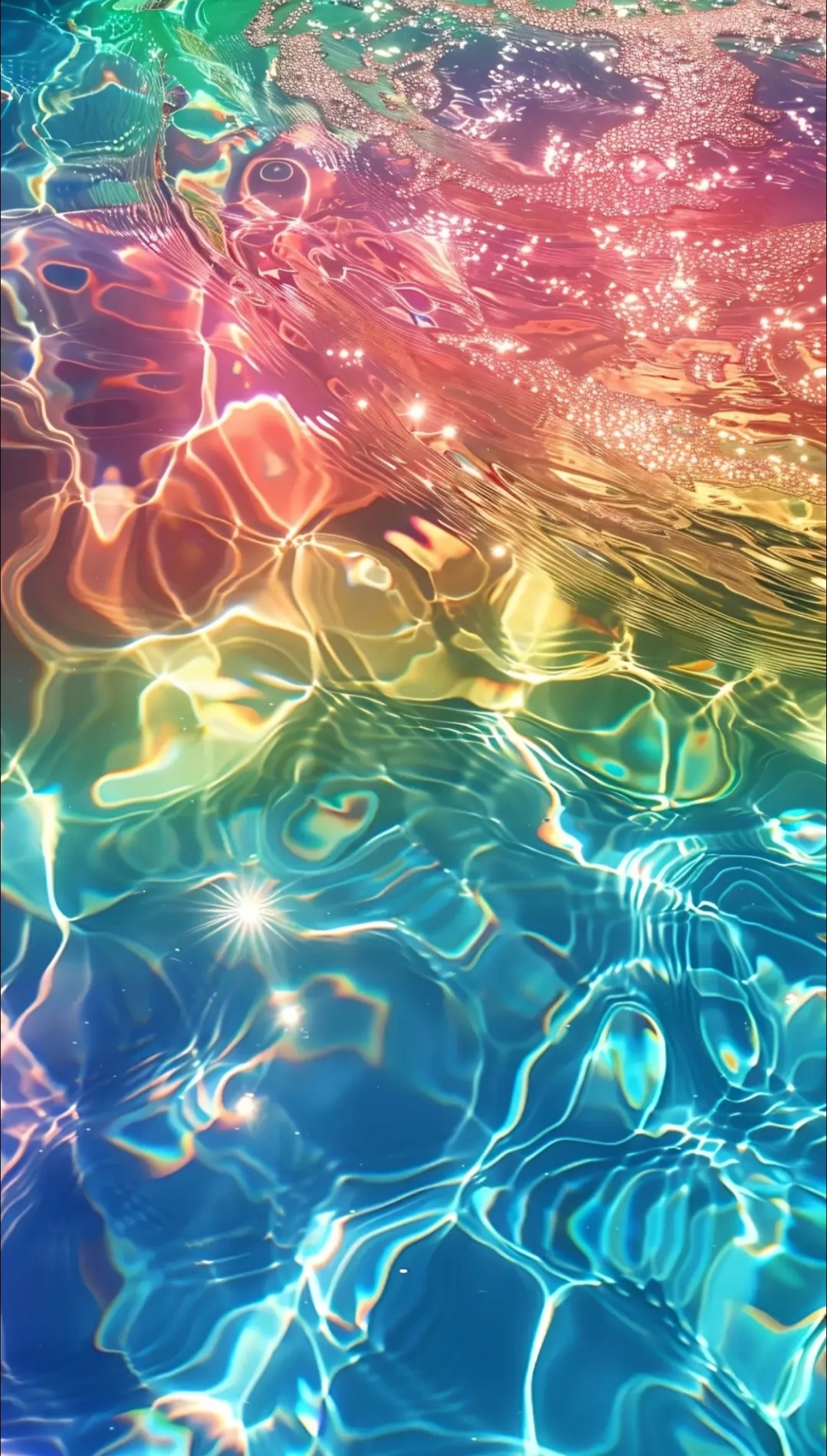 水花四溅,清新脱俗,宛如梦境