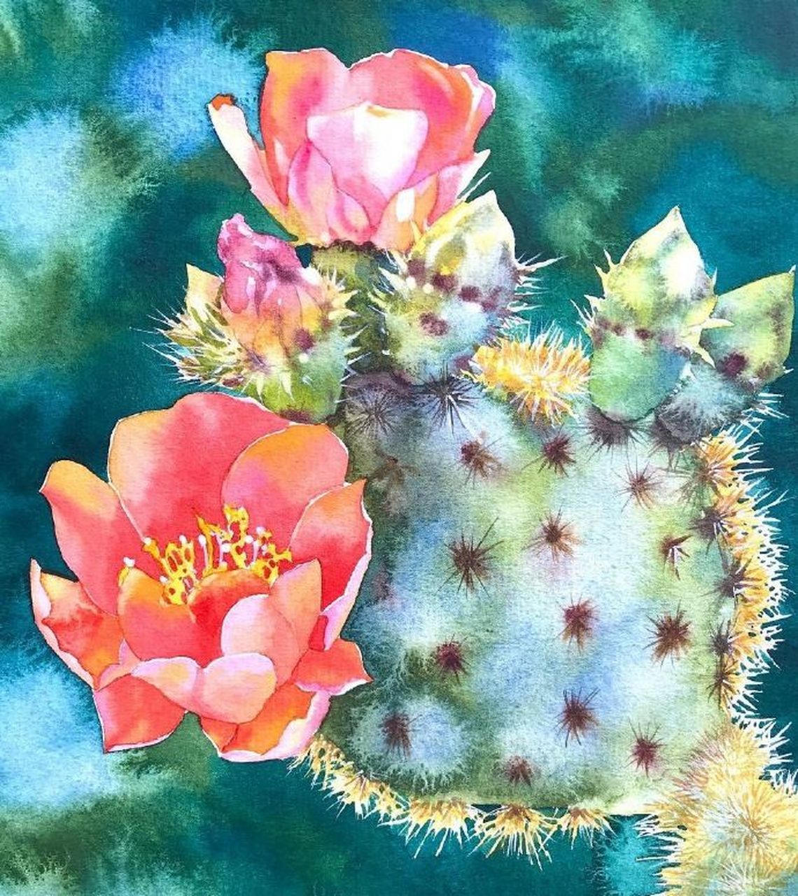 泰国水彩画家kitipong ti作品欣赏