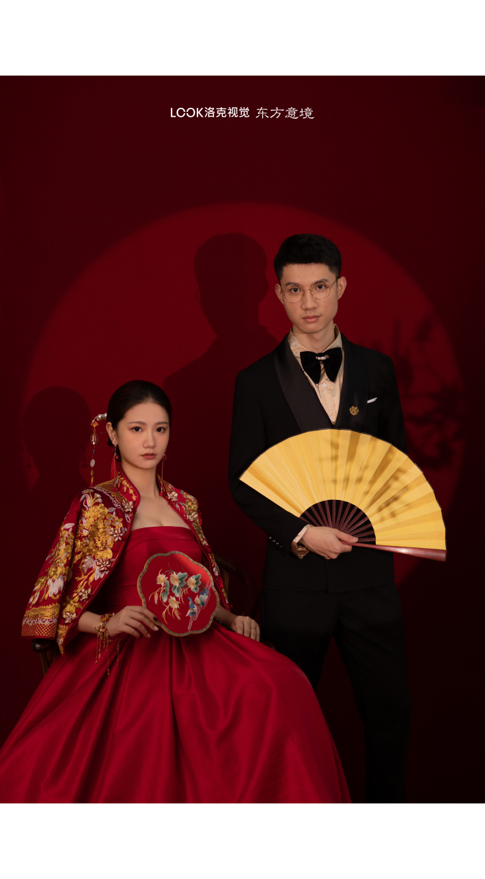 方寸之间,皆是雅韵 #洛克视觉婚纱照摄影