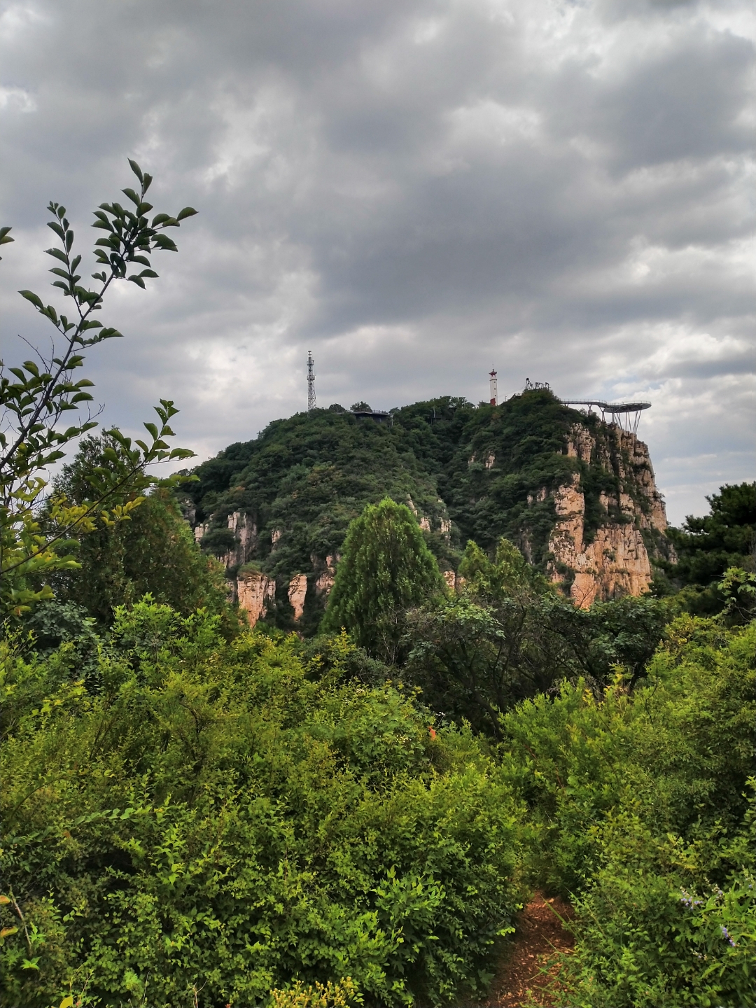 2023年7月15日,易县石佛沟,此山植被茂密,苍松翠柏,原始未开发的山脉