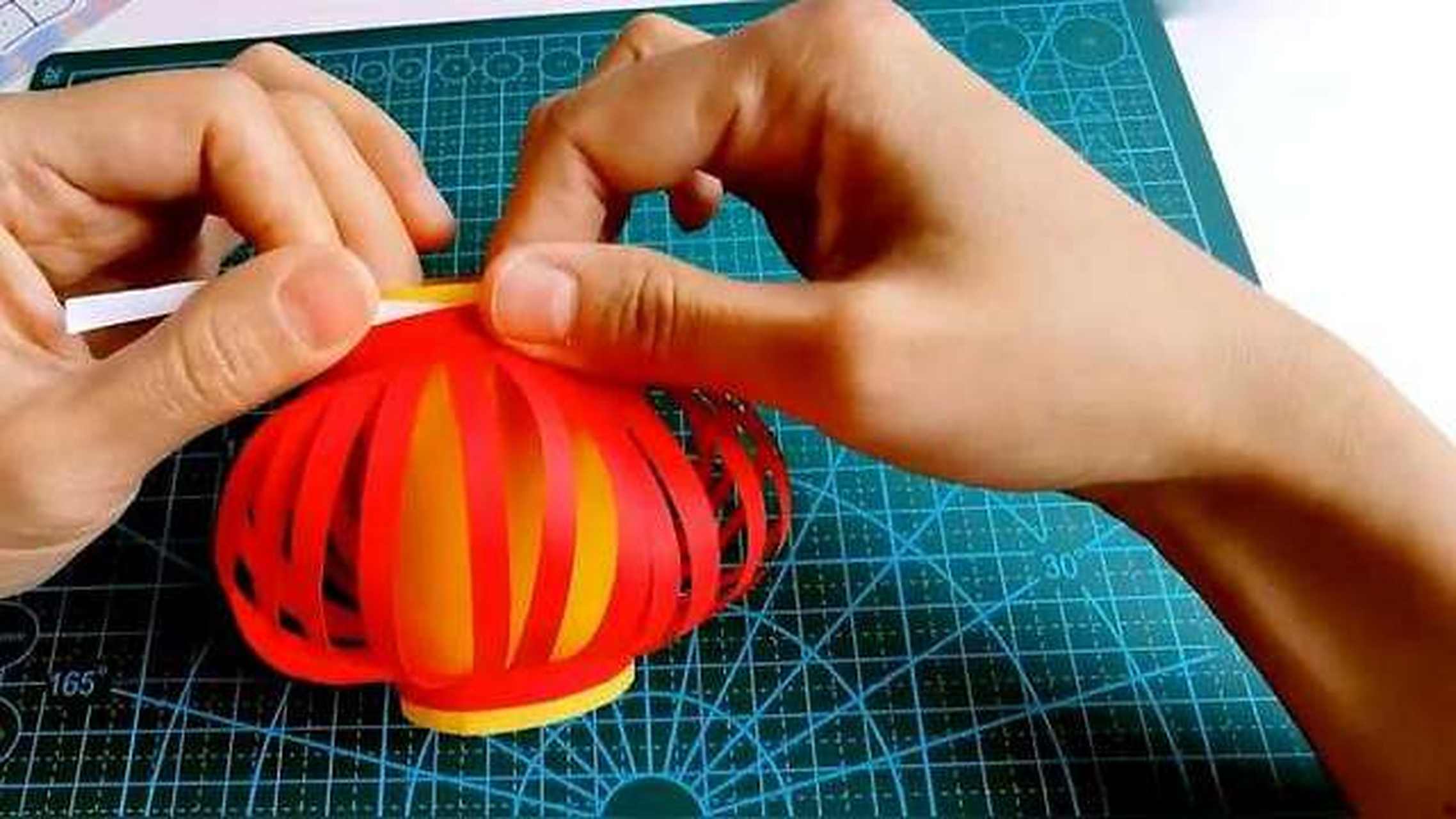 手工 小灯笼制作