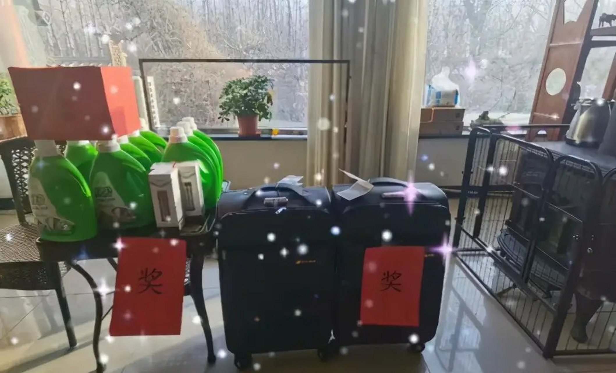 于谦的天打雷劈宠物乐园,哦,是天精地华宠物乐园开年会了.
