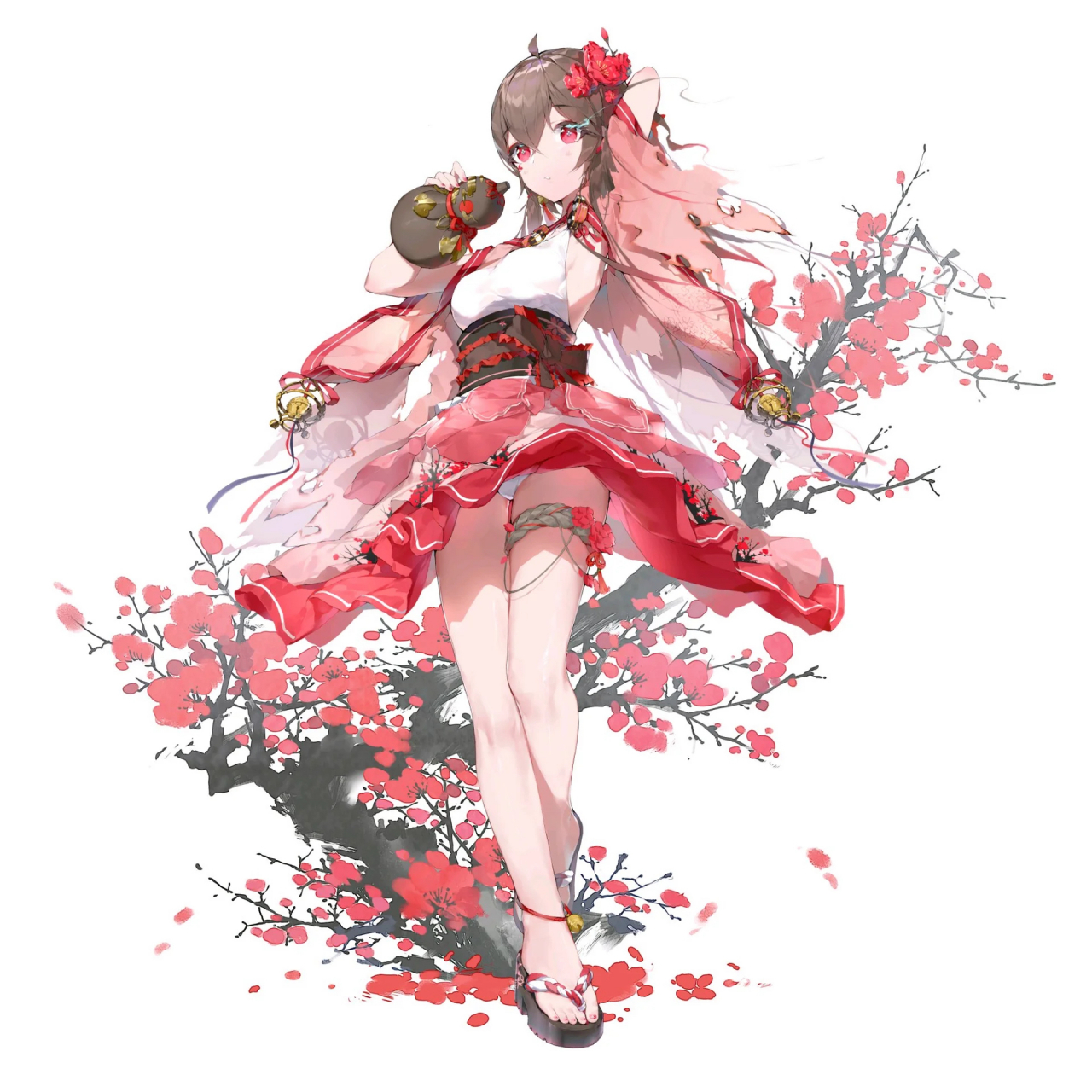 二次元美少女版梅兰竹菊