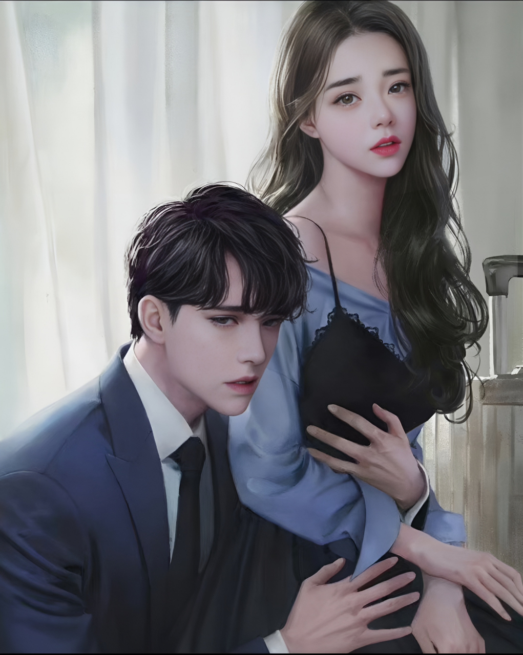 这应该就是小说里的霸道总裁和傲娇女主了