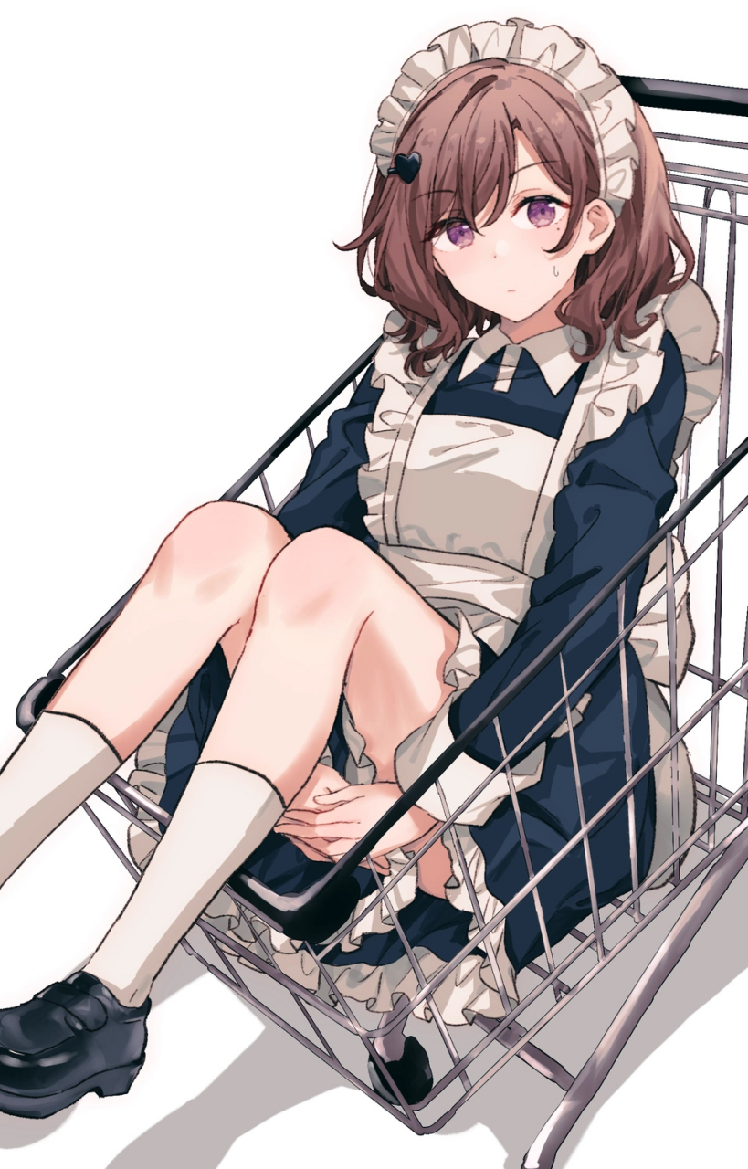 二次元女仆装美少女