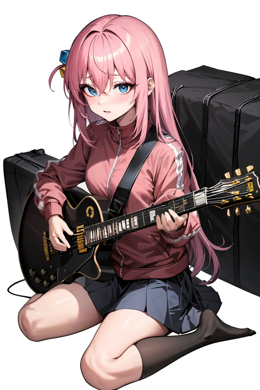 二次元吉他少女