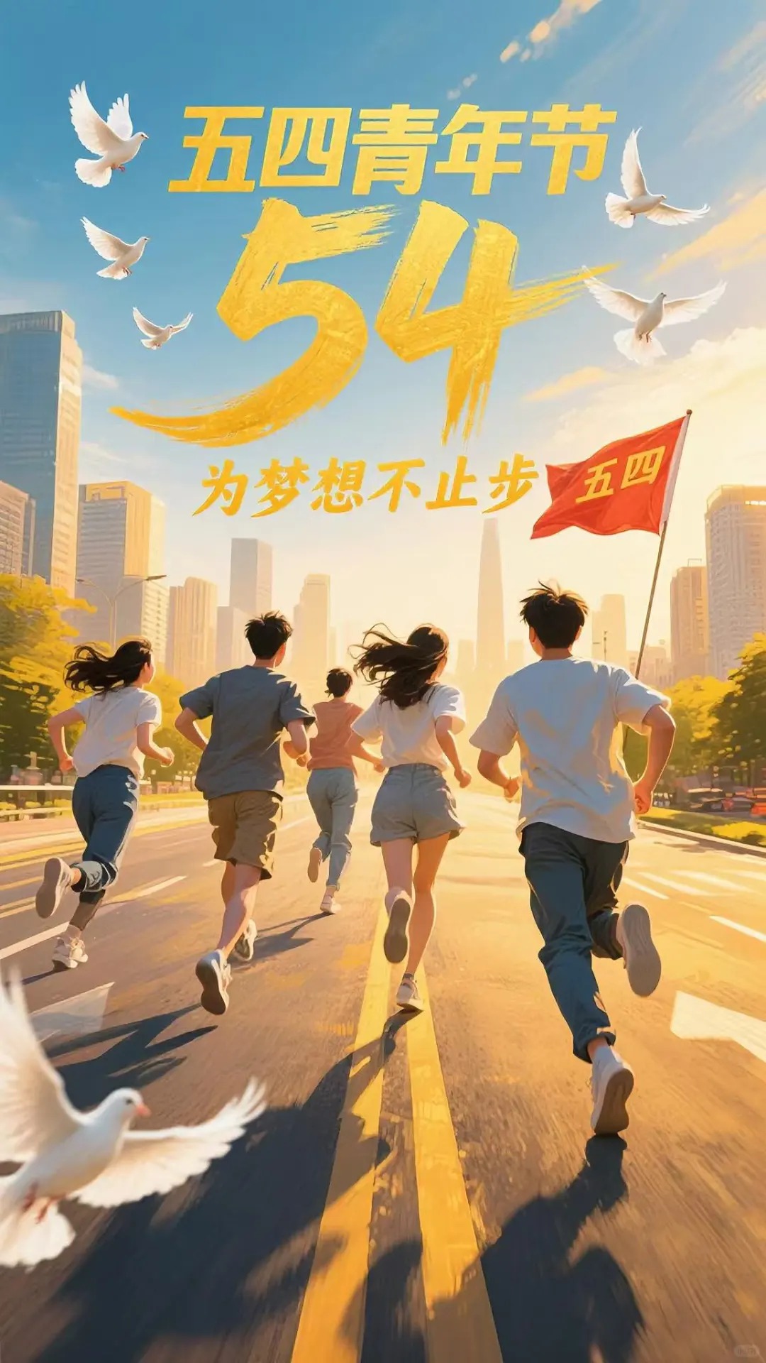 五四,是青年节,也是我们所有人的节日