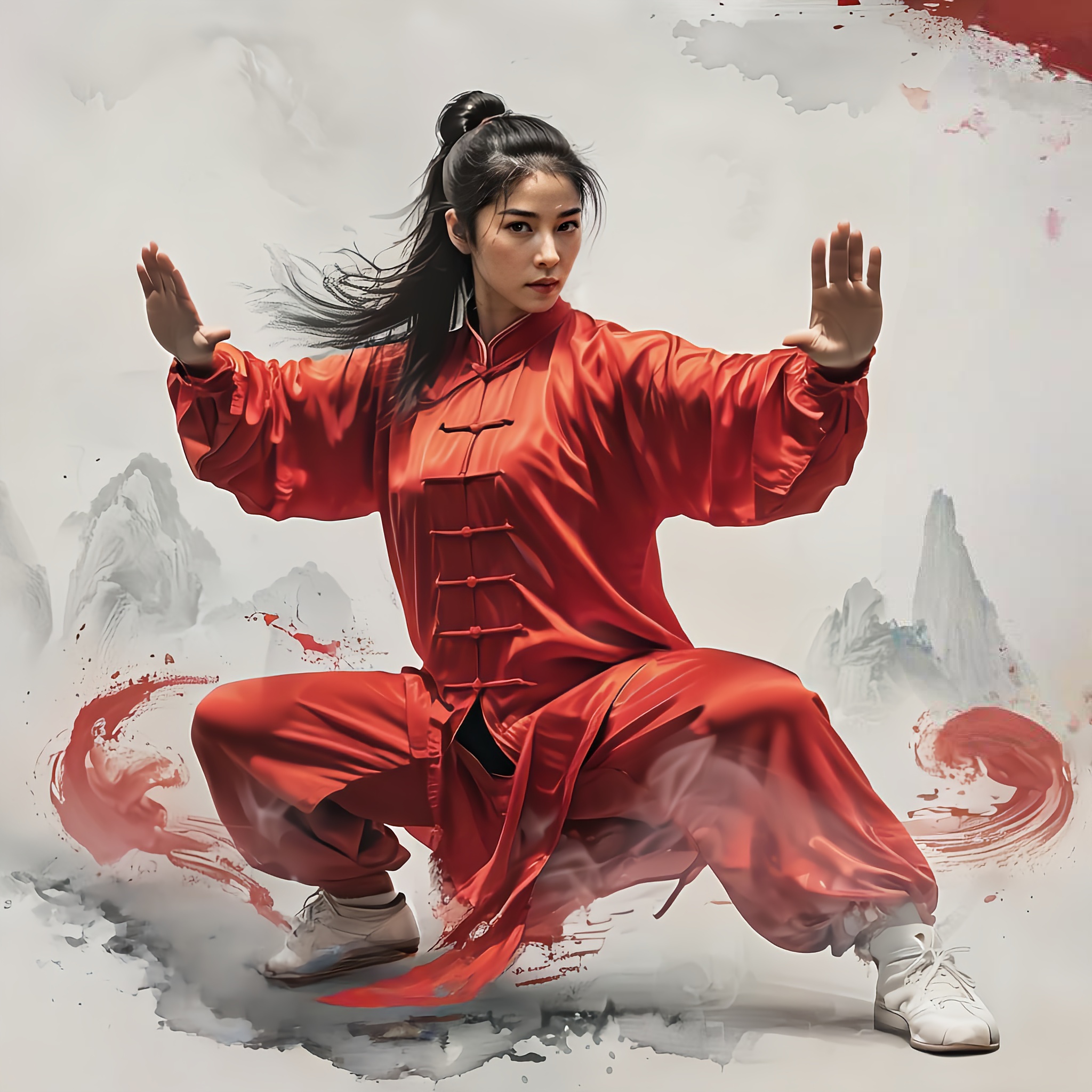 太极拳,是一种融合了道家哲学思想,中医经络理论及导引吐纳术的养生