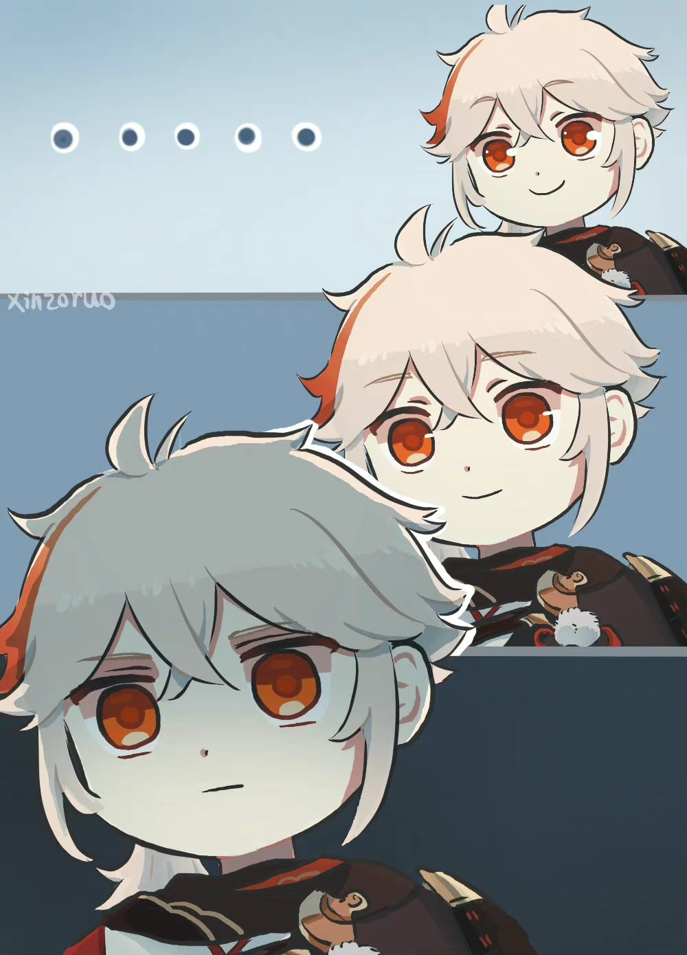 二次元# 全城通缉帽子大盗 #心脏弱真君