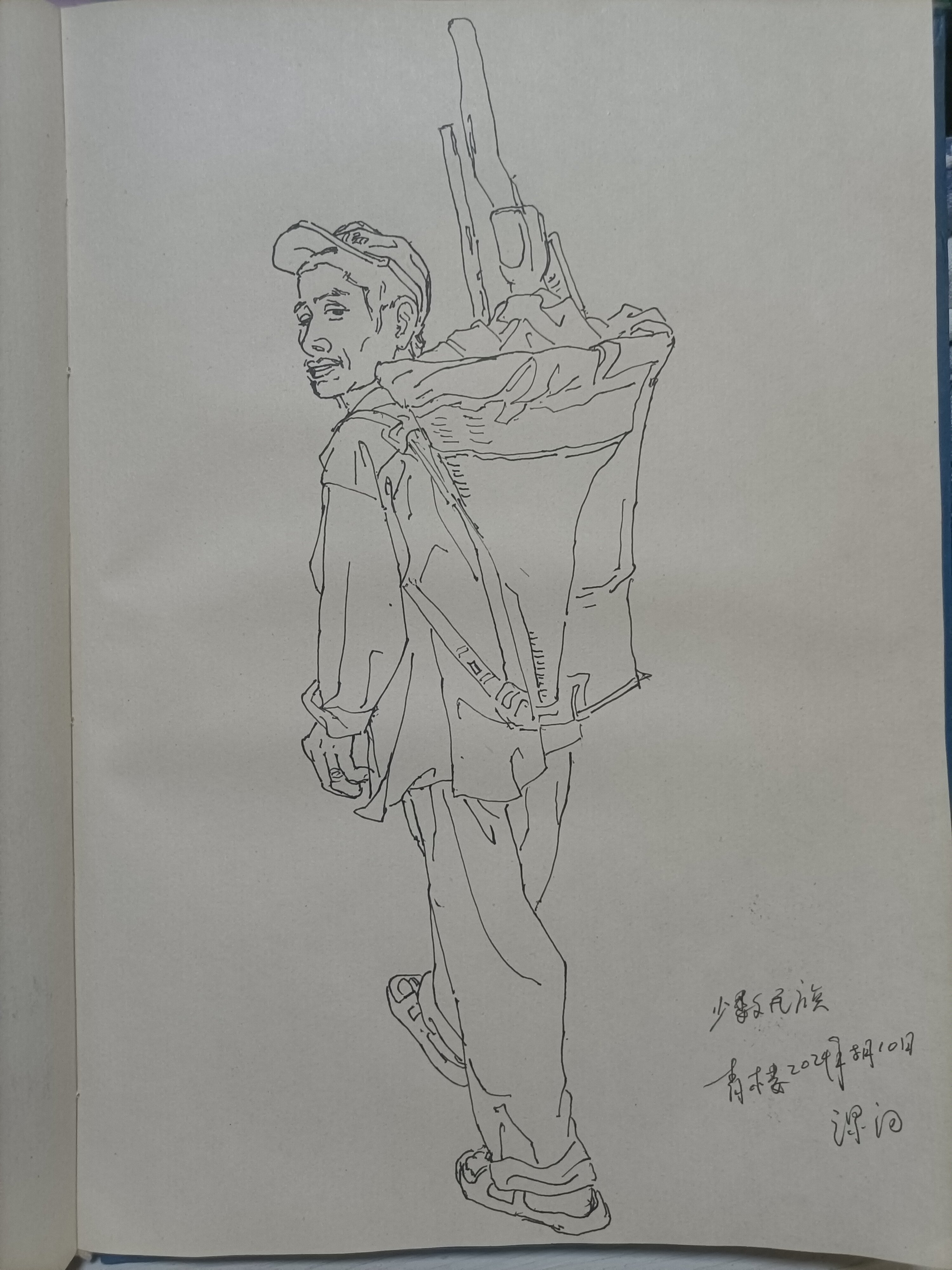 青楼白描速写集锦