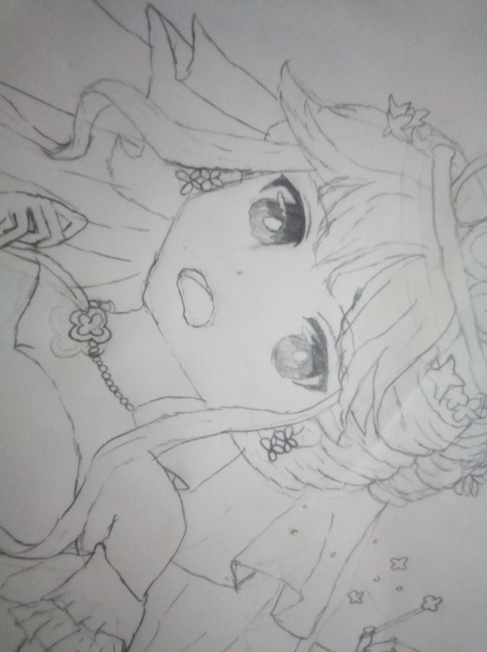 灰姑娘  克里斯汀  画的不太像