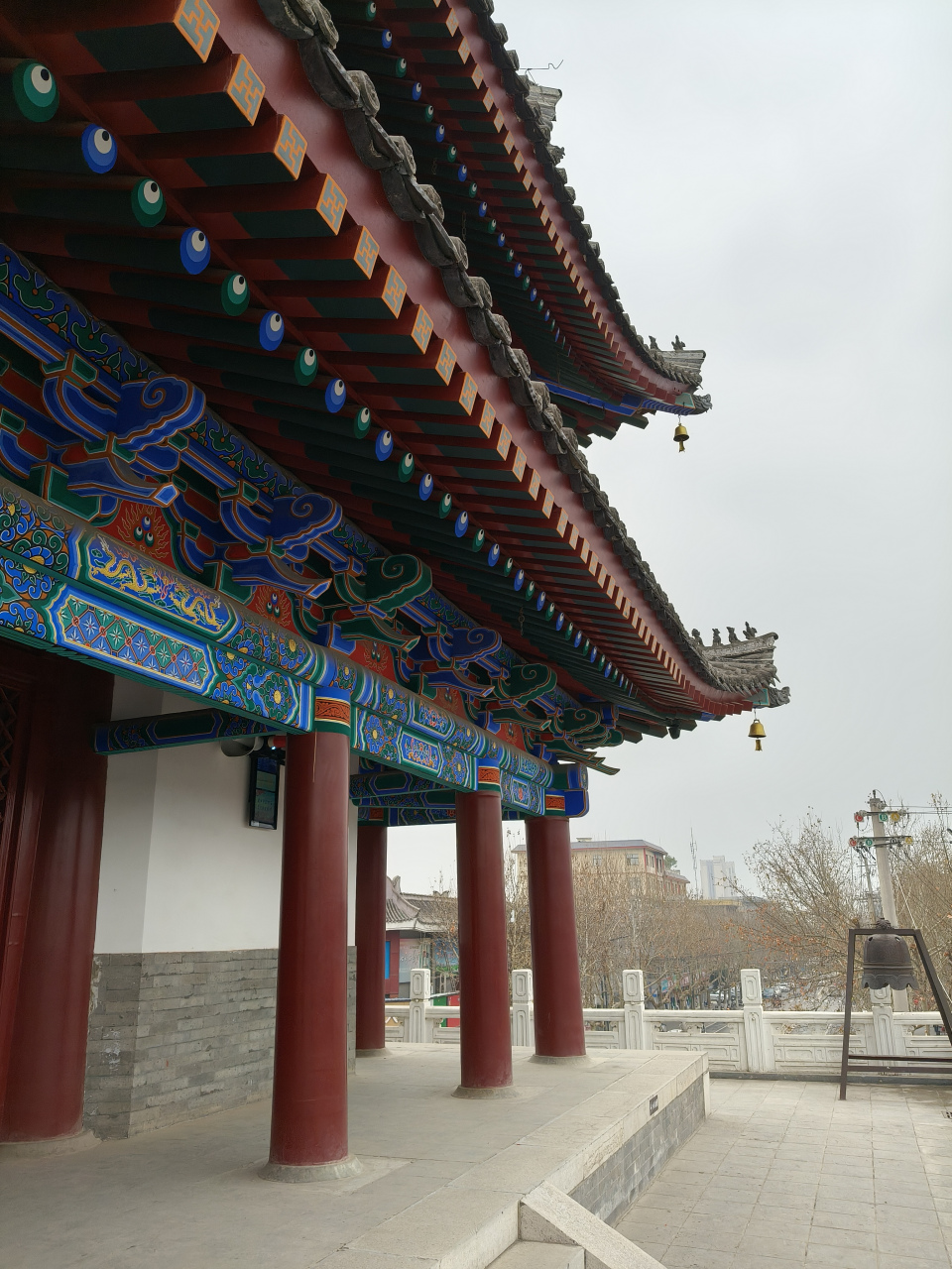 户县历史悠久的钟楼