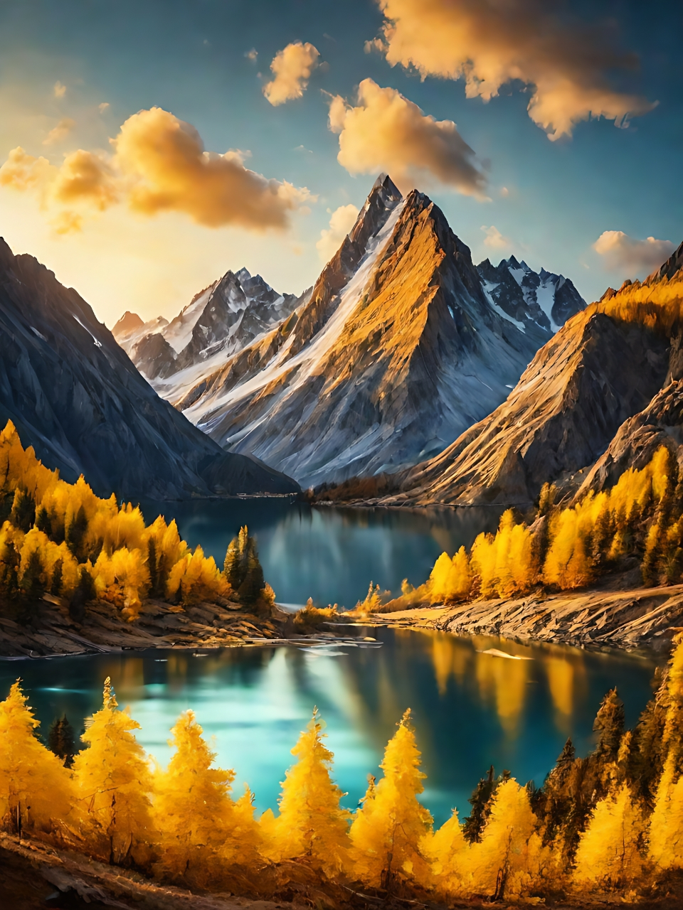 9015 河流清澈,蜿蜒前行,诉说着岁月的悠长.