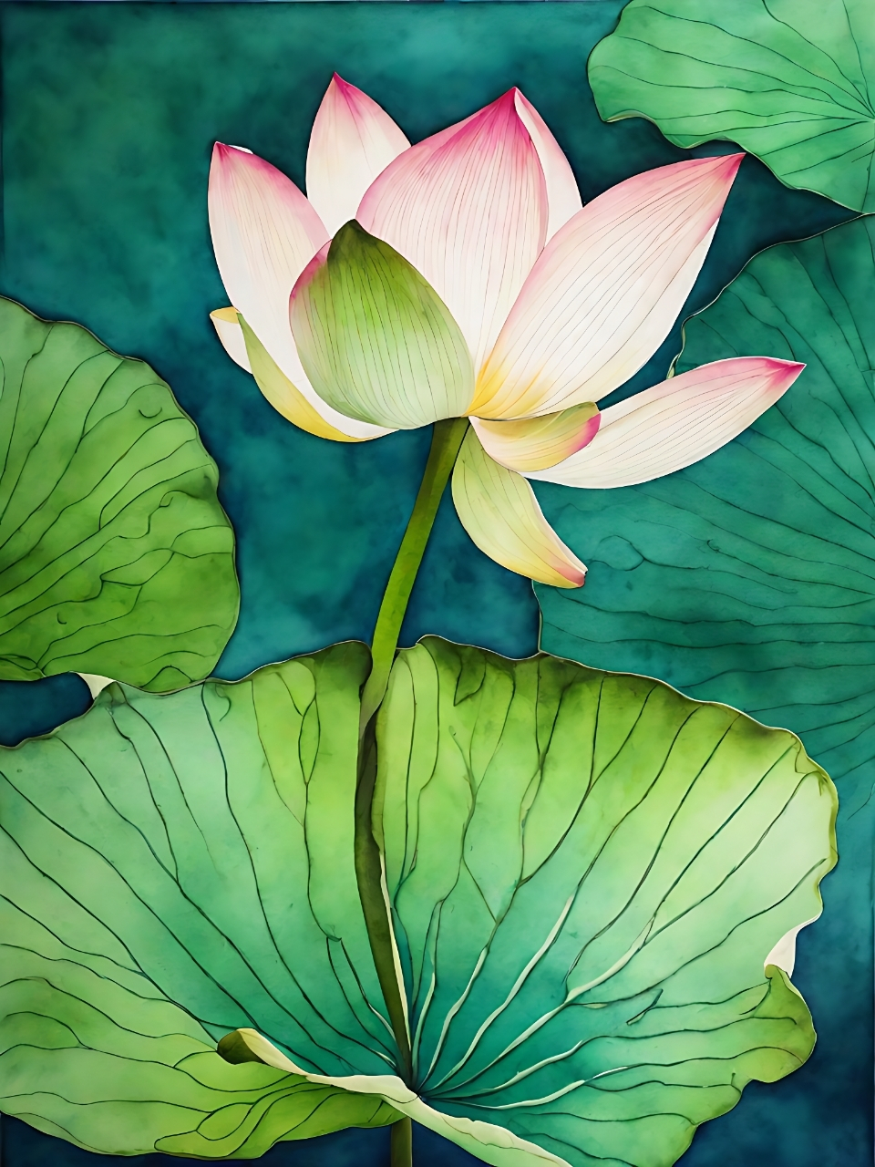 荷叶间的露珠晶莹剔透,仿佛是大自然的珍珠.