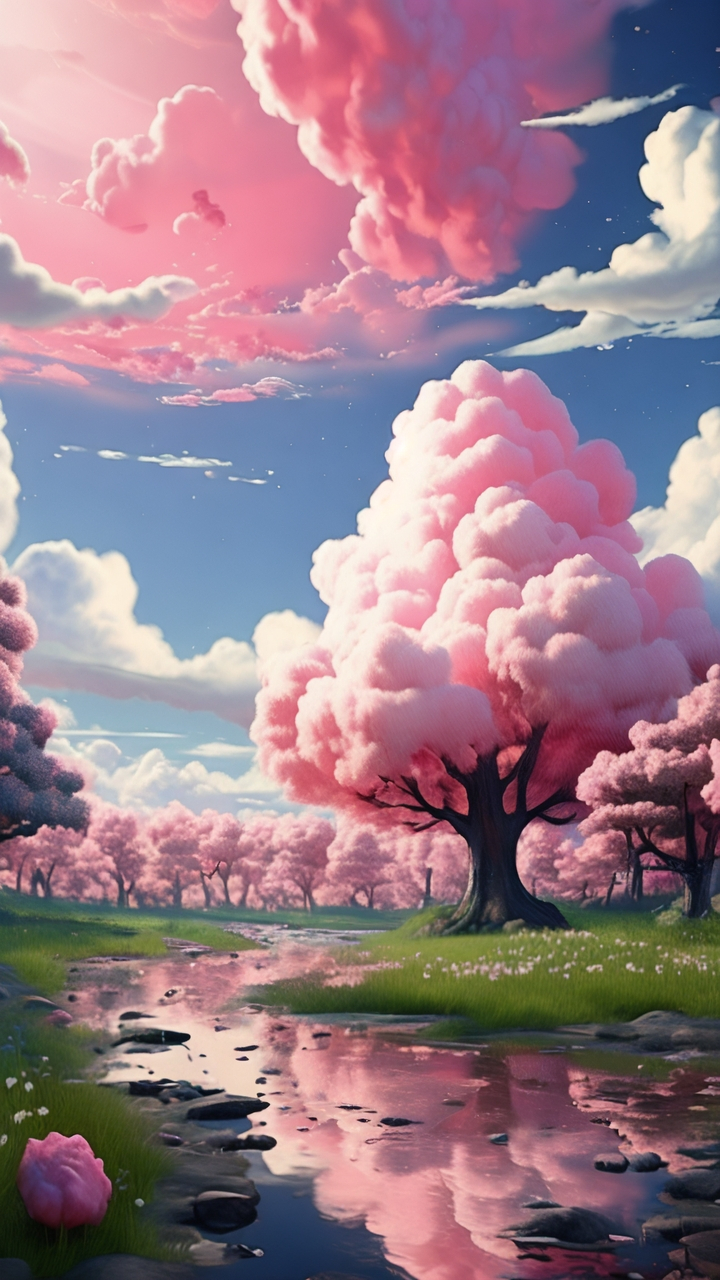 湖面上的倒影,仿佛置身仙境.