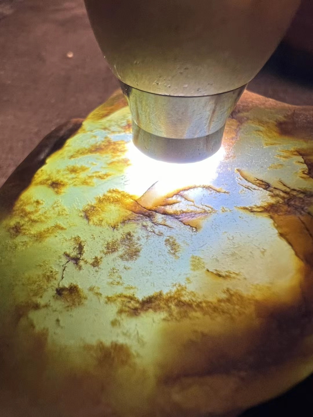 新货:大马坎,重量:269g,水石 全熟 化冰起蓝杠[色][色][色]