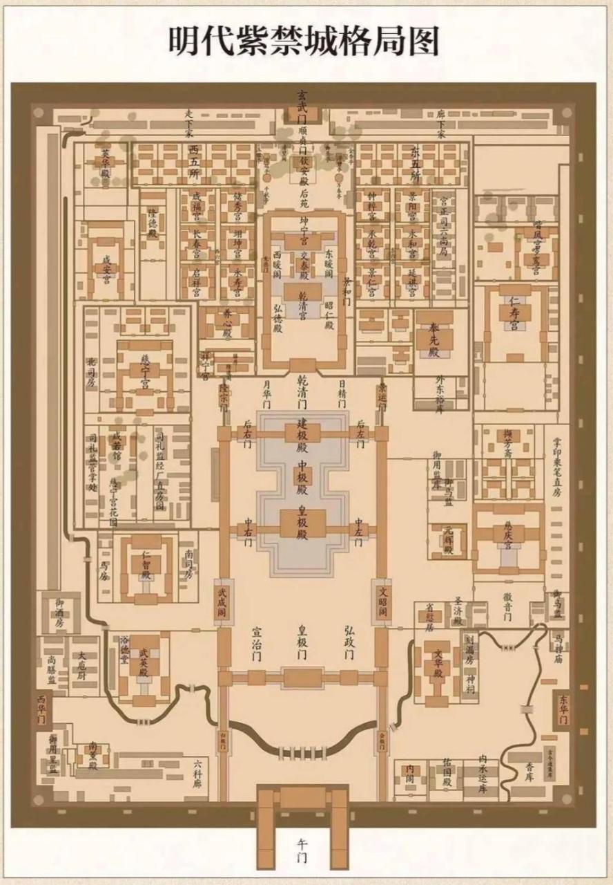 明初故宫复原图图片