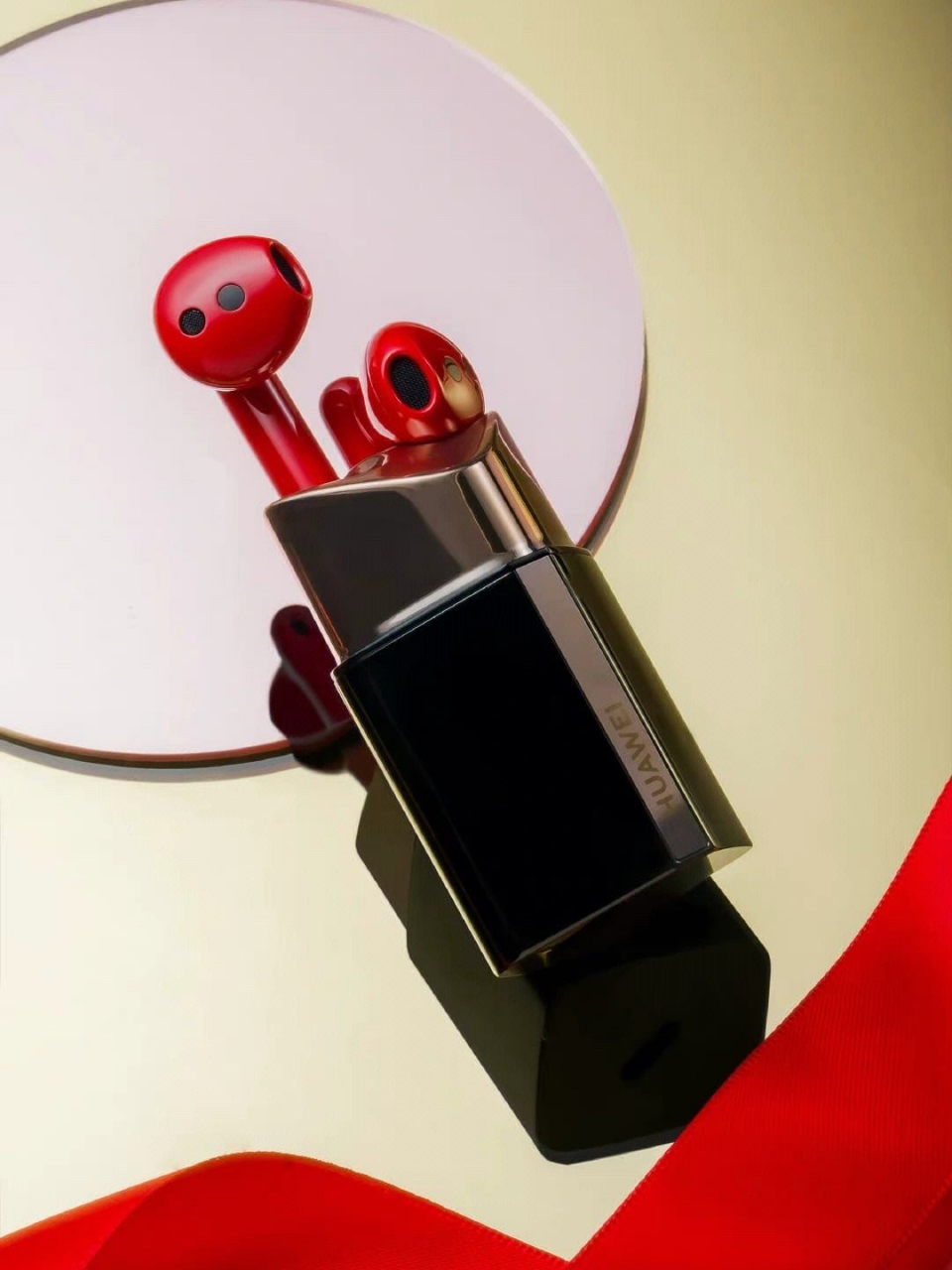 七夕数码礼物清单 华为口红耳机 huawei freebuds lipstick 无线耳机