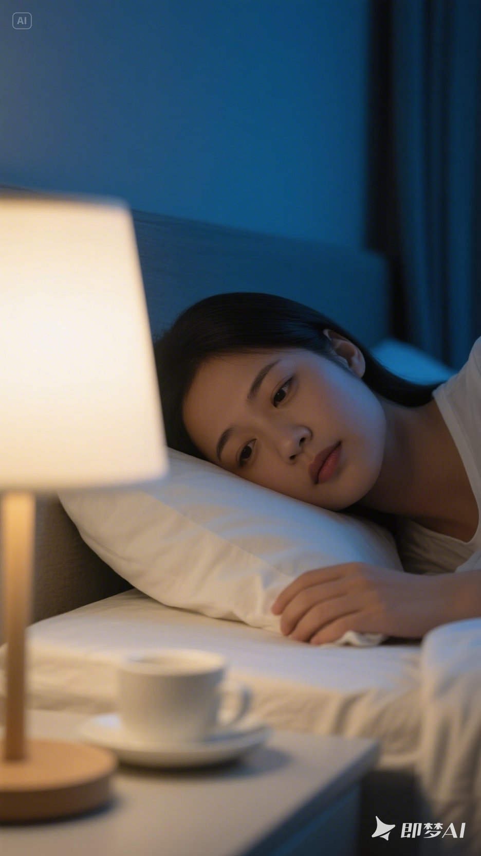 真人想你想到睡不着的美女好图片好图片睡不着觉的短发美女晚上18岁