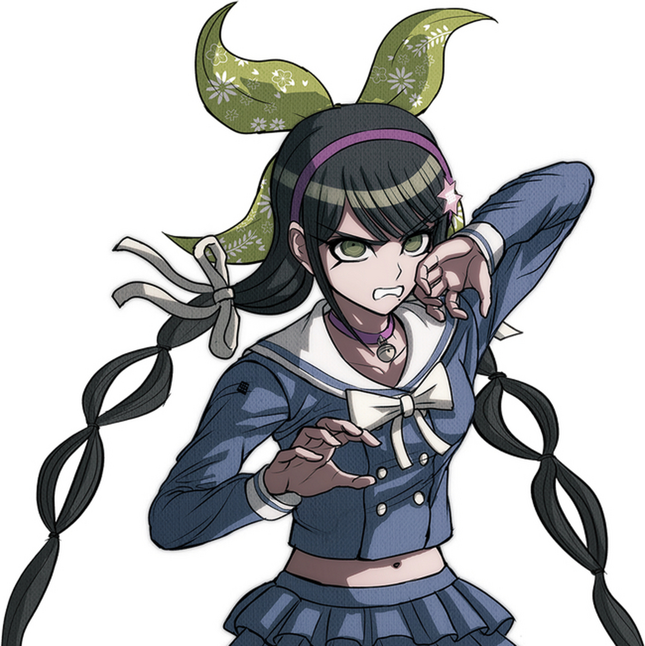 弹丸论破v3# 茶柱转子半身立绘 第三弹 (后两张颜艺转子