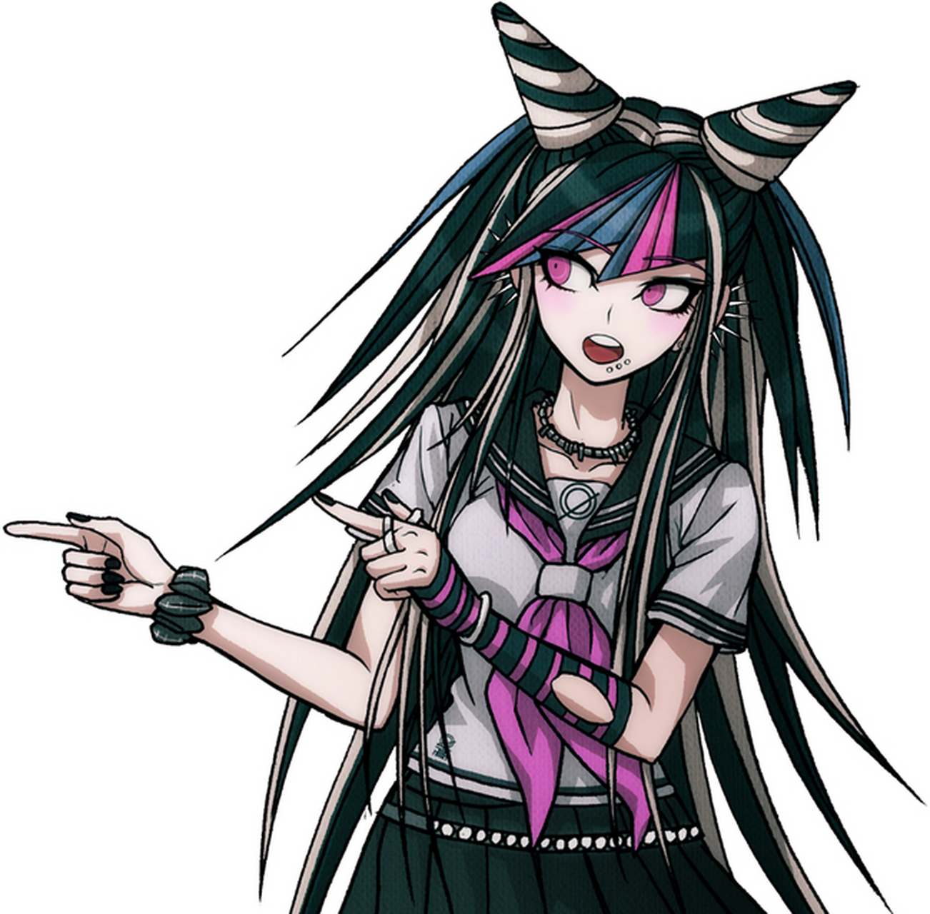 弹丸论破2# 澪田唯吹半身立绘  第一弹