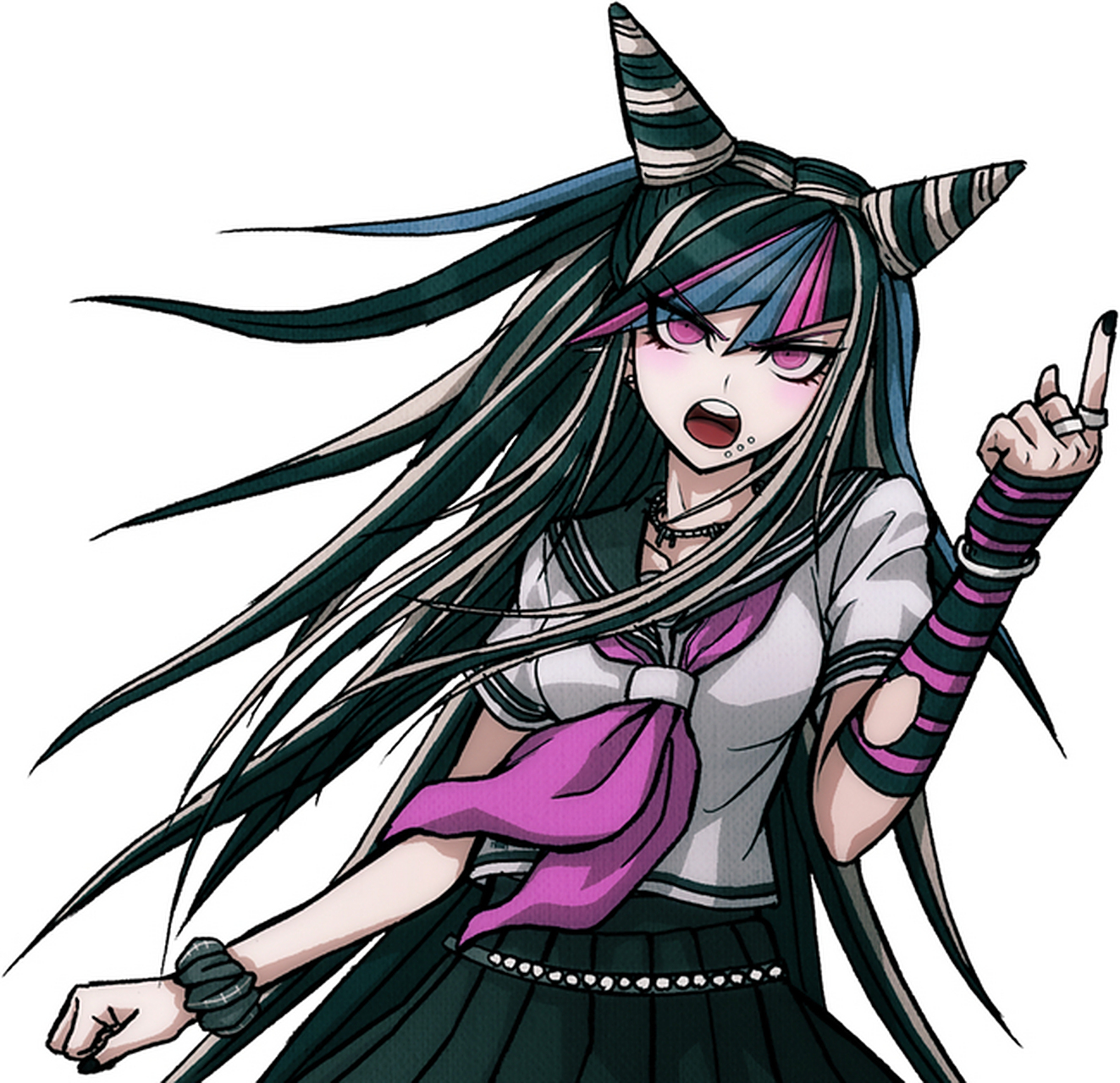 超级弹丸论破2# 澪田唯吹半身立绘 第二弹