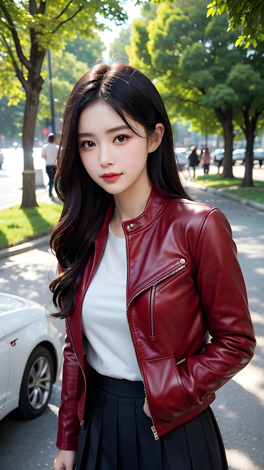 "#ai绘画美女写真# #时尚穿搭