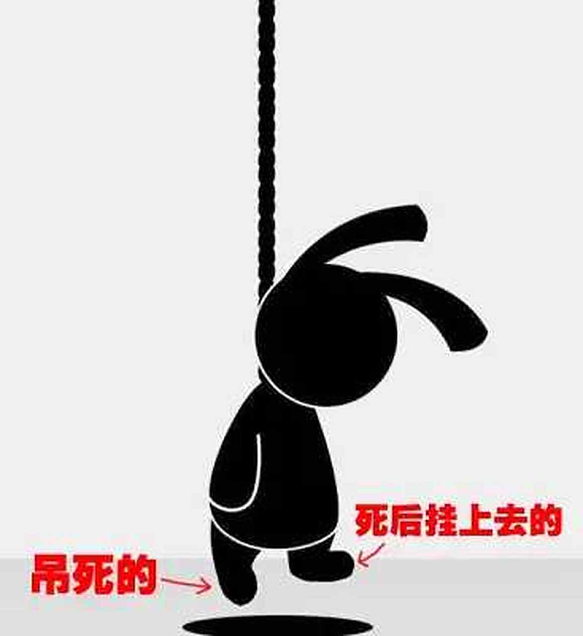 解锁新知的100种姿势# 如何通过上吊的人的脚尖朝向,判断死者是吊死