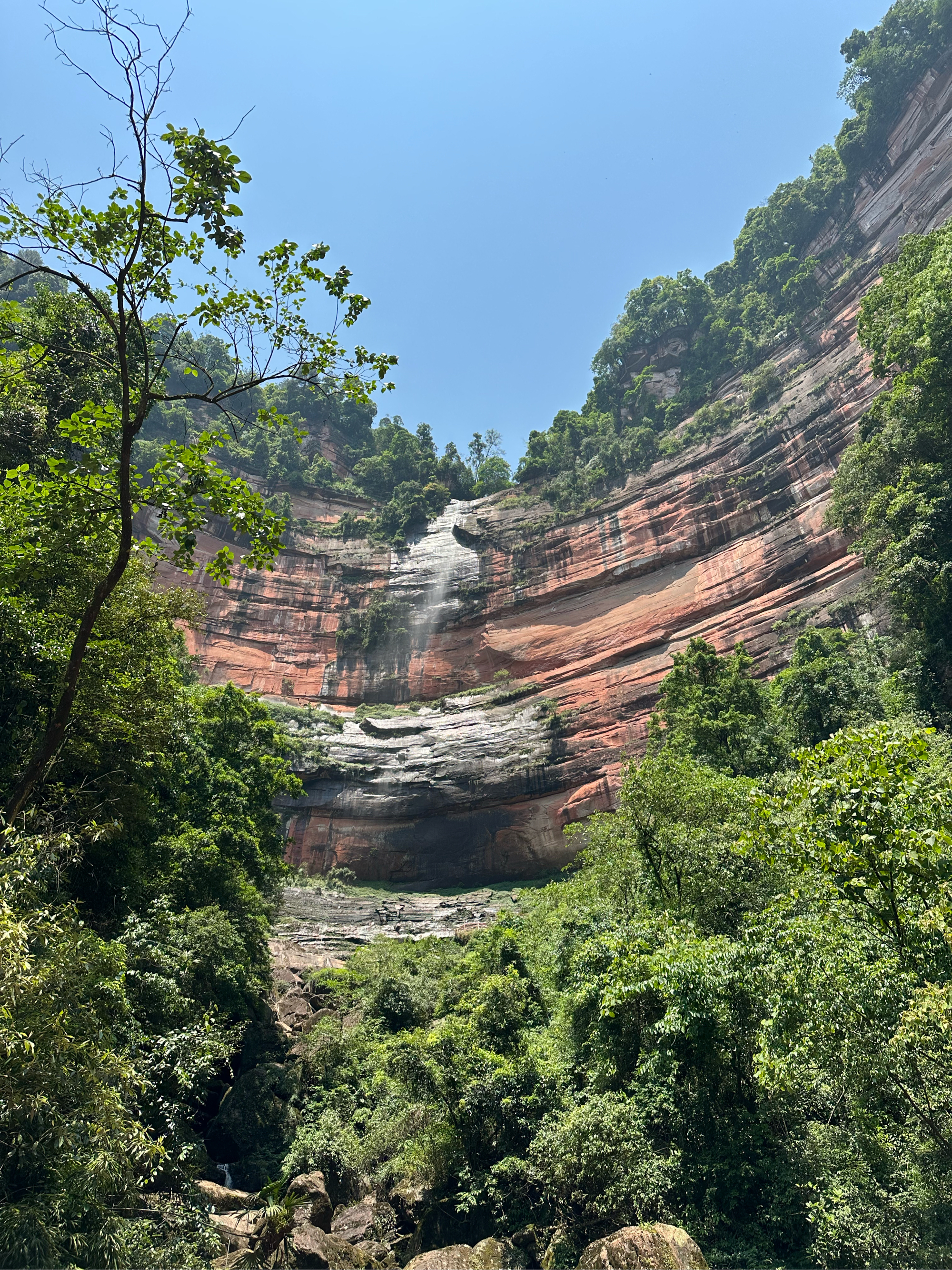 来到赤水丹霞旅游区·佛光岩