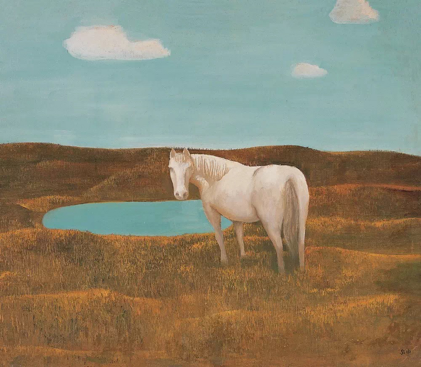 鲁美院长韦尔申先生作品欣赏#艺术# #美术# #油画